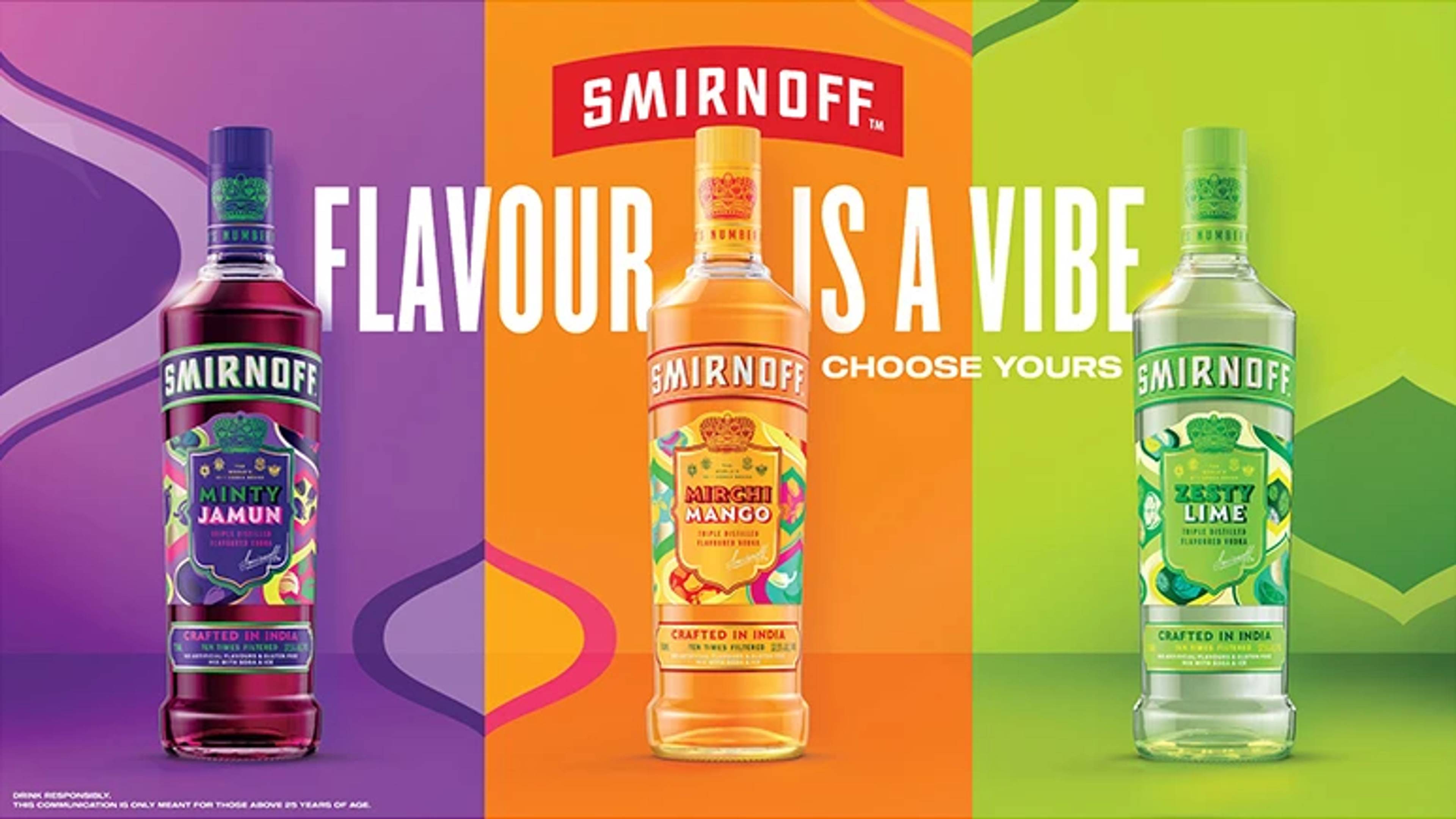 Smirnoff Zesty Lime Vodka price in Thane