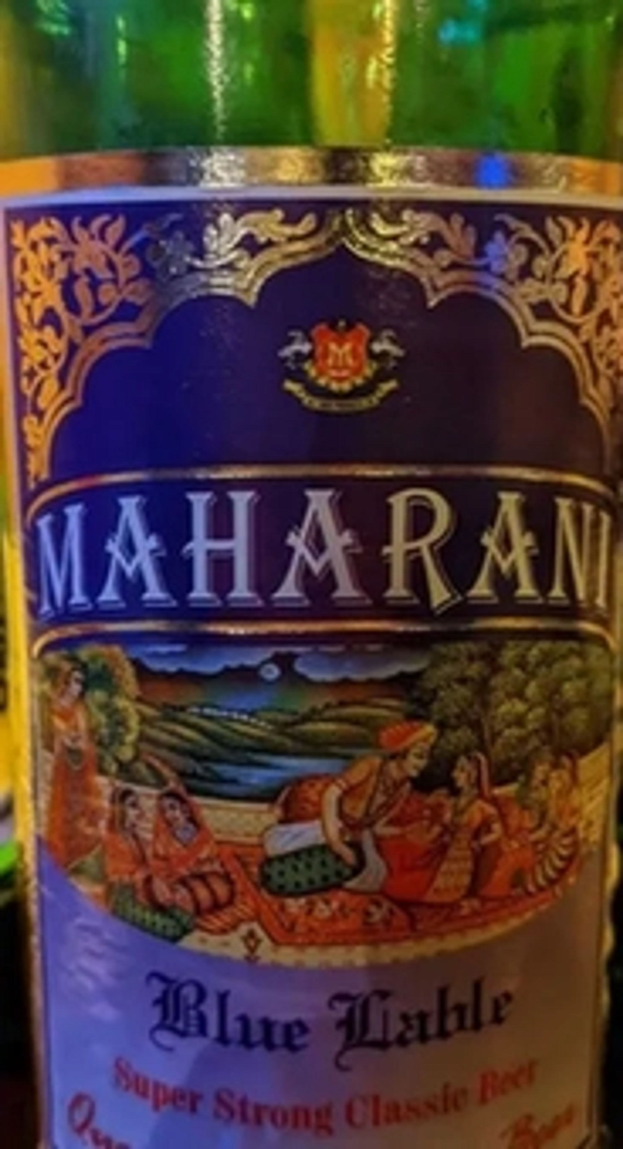 Maharani Blue Lable Super Strong Premium Beer price in Noida