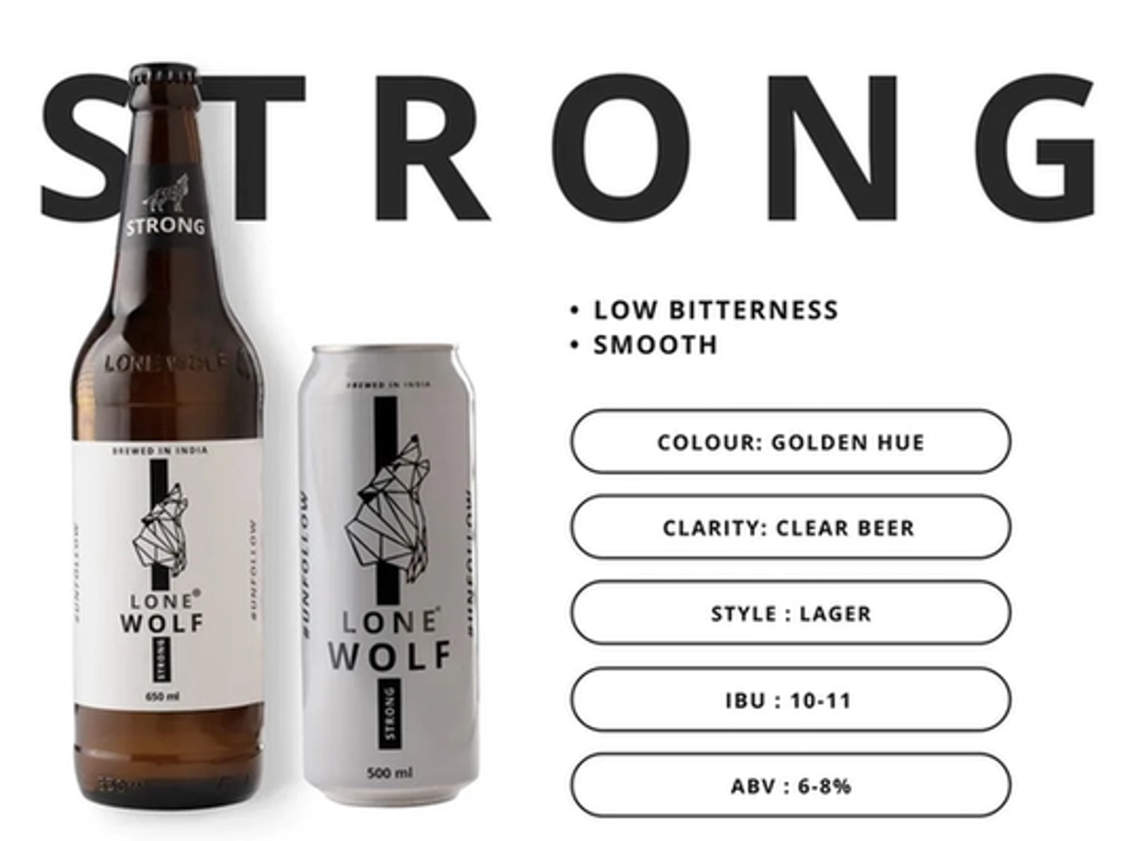 Lone Wolf Lonewolf Strong 650ml price in Udaipur