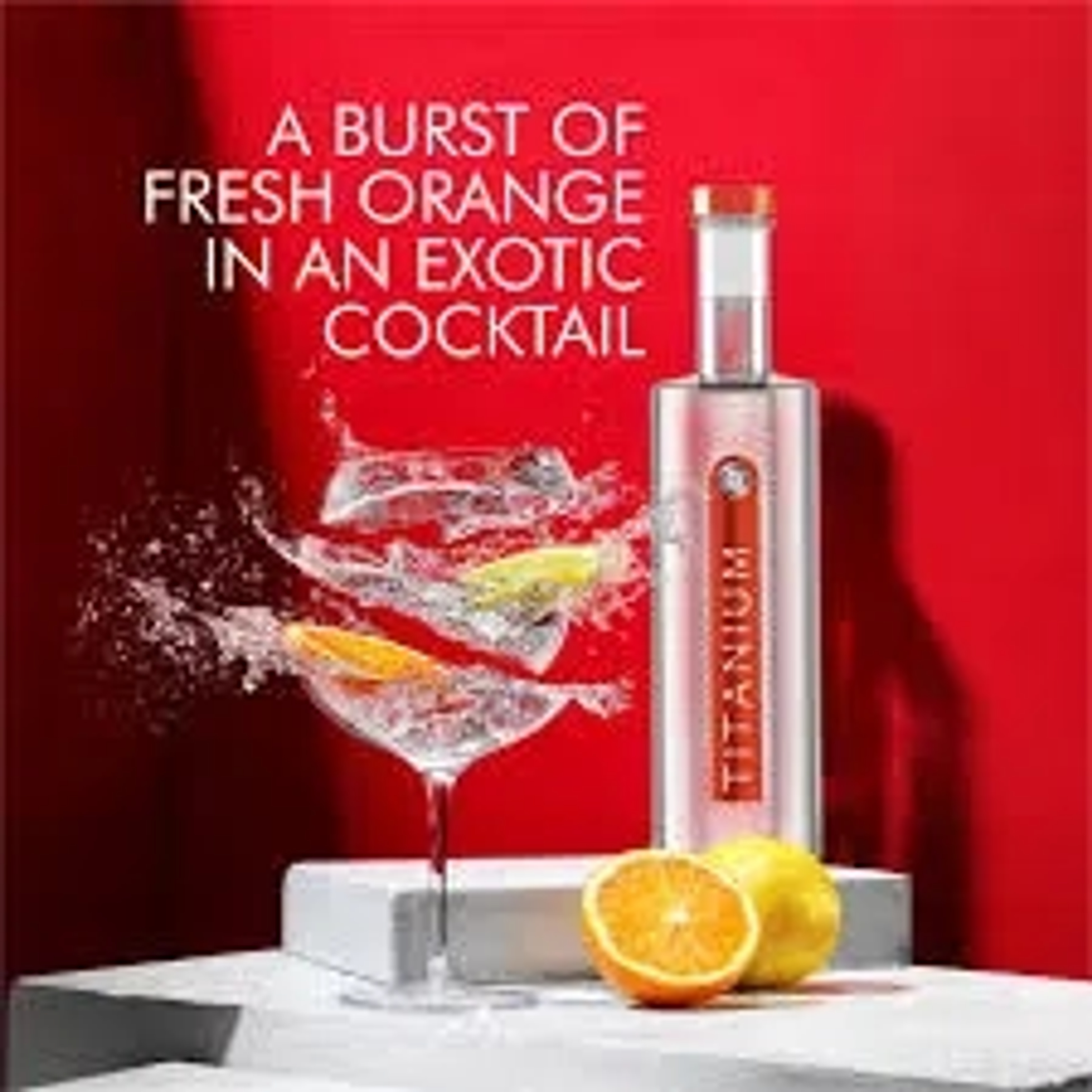 Titanium Triple Distilled Orange Vodka 750ml price in Lucknow