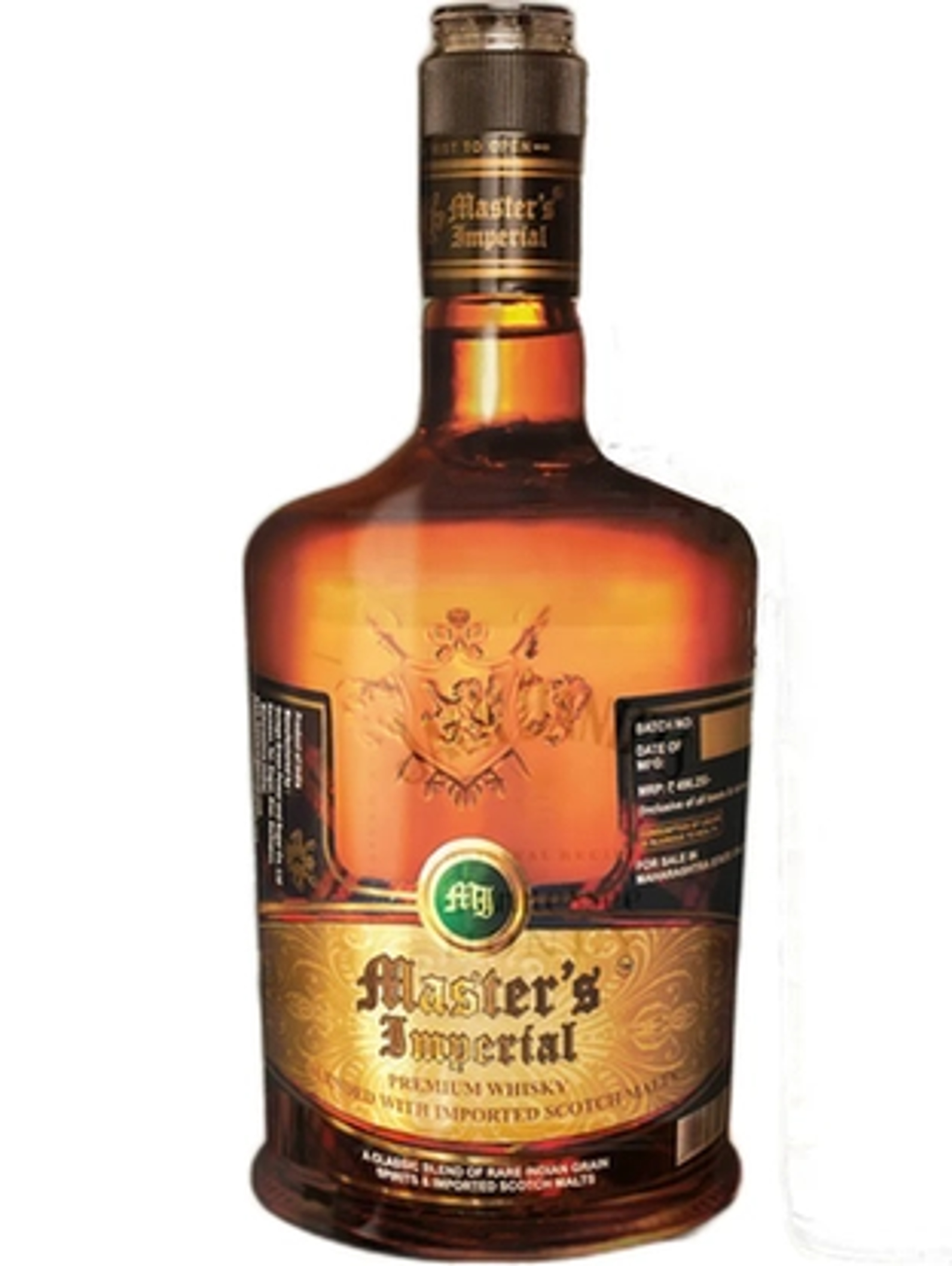 Masters Imperial Whisky 180ml price in Gwalior