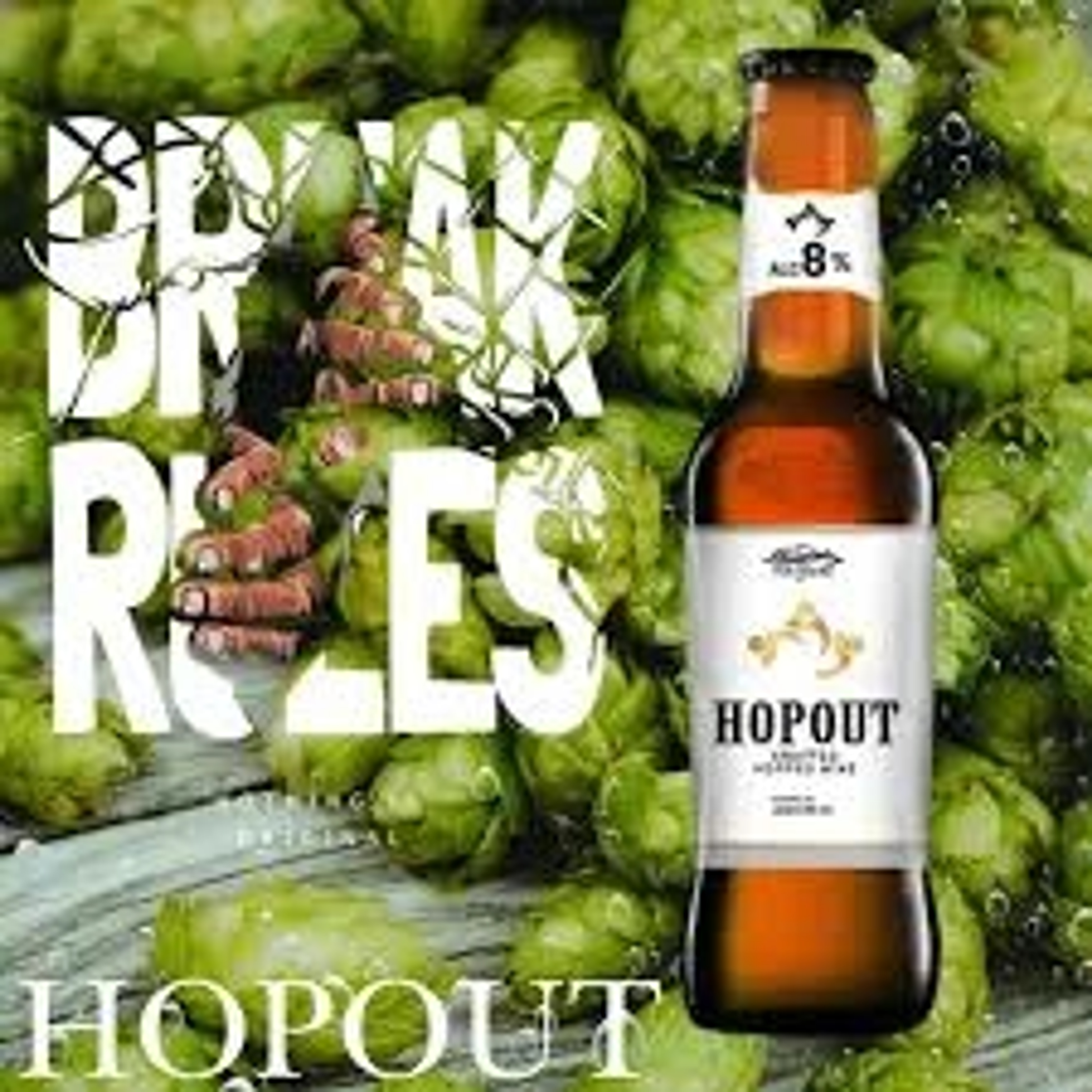Hopout Crafted Hopped Wine 330ml price in Lucknow