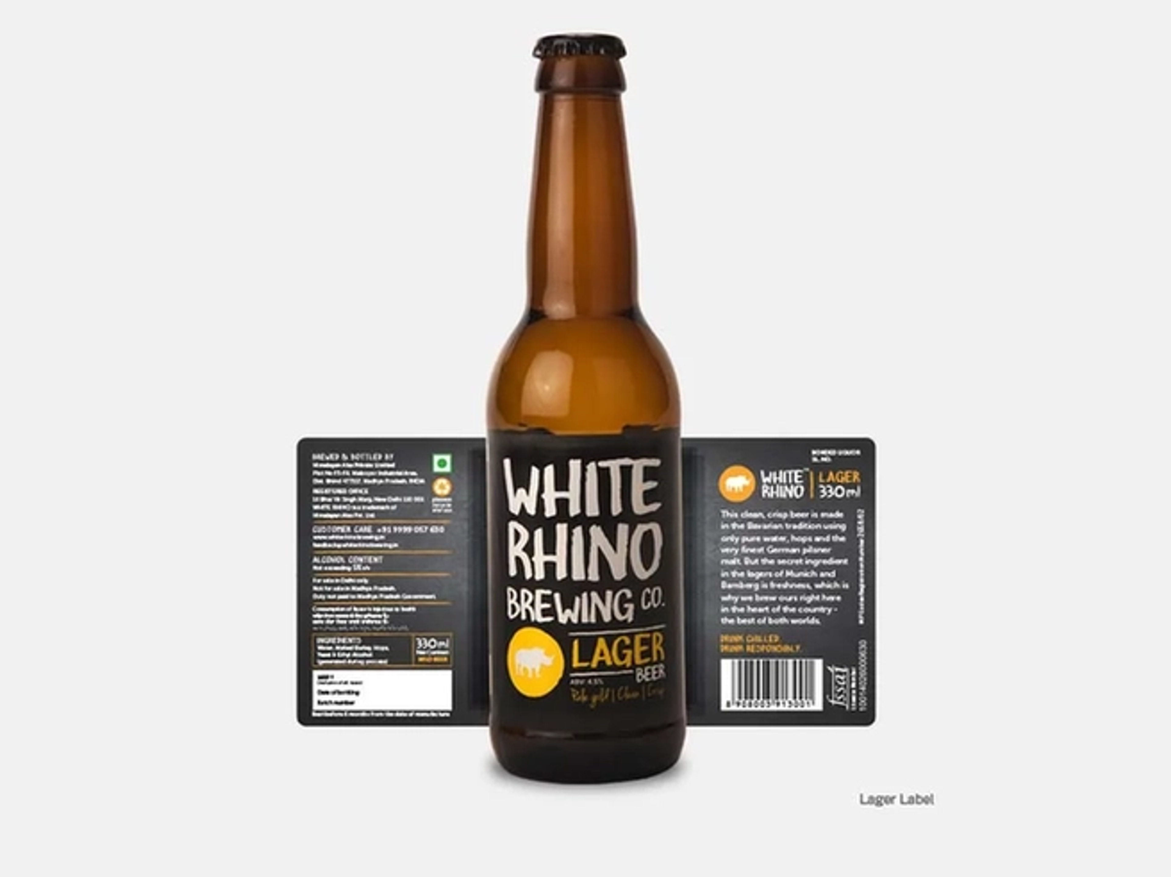 White Rhino Lager price in Udaipur