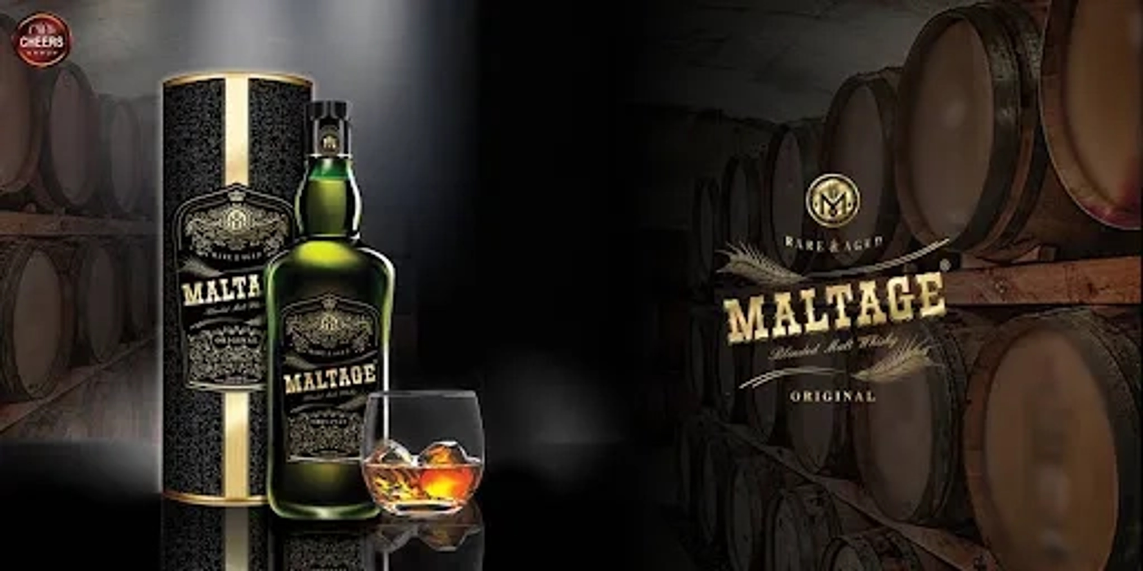 Maltage Maltage Aged Malt Whisky 180ml price in Agra