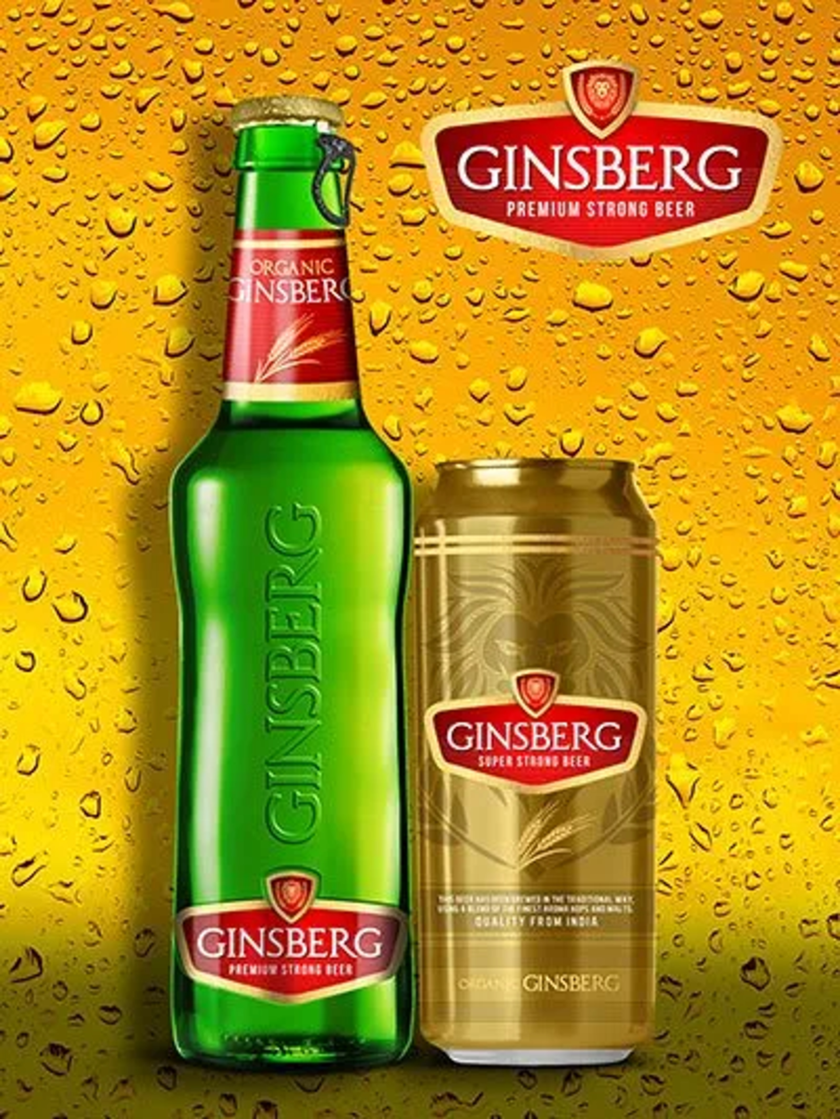 Ginsberg Gold Super Strong Beer price in Kota