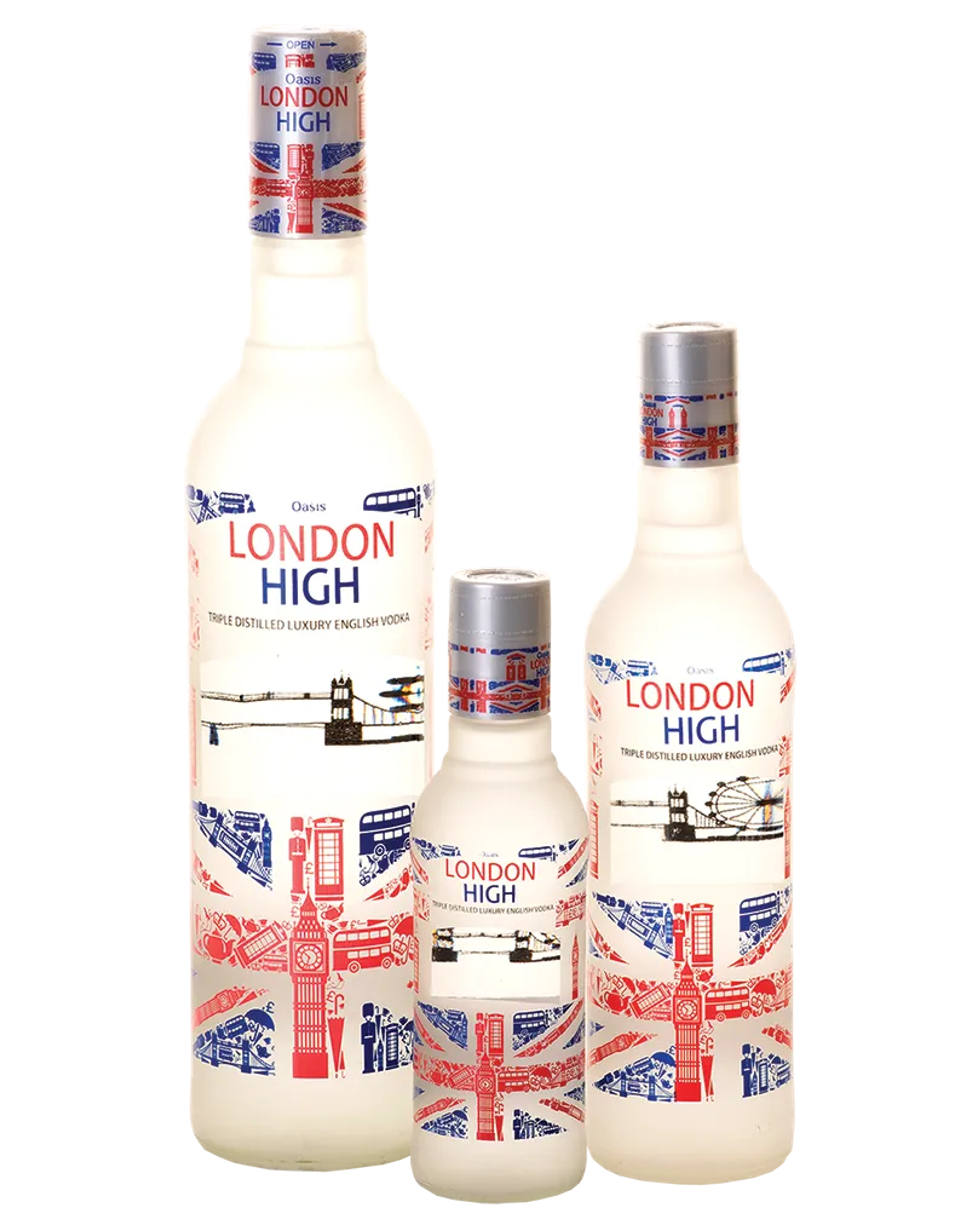 Oasis London High Triple Dist.Vodka price in Asansol