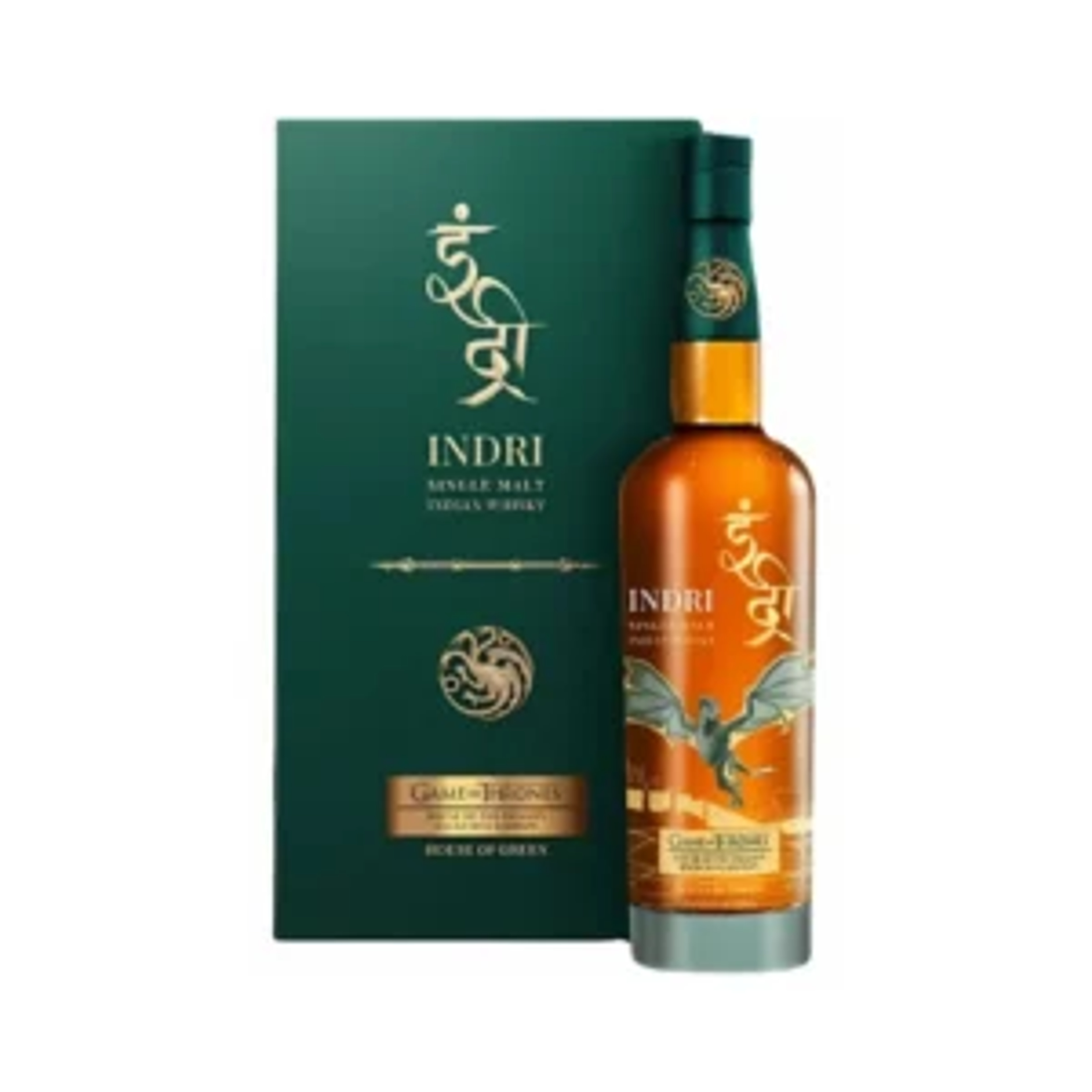 Indri Single Malt House of Green Indian Whisky 750ml price in Thane