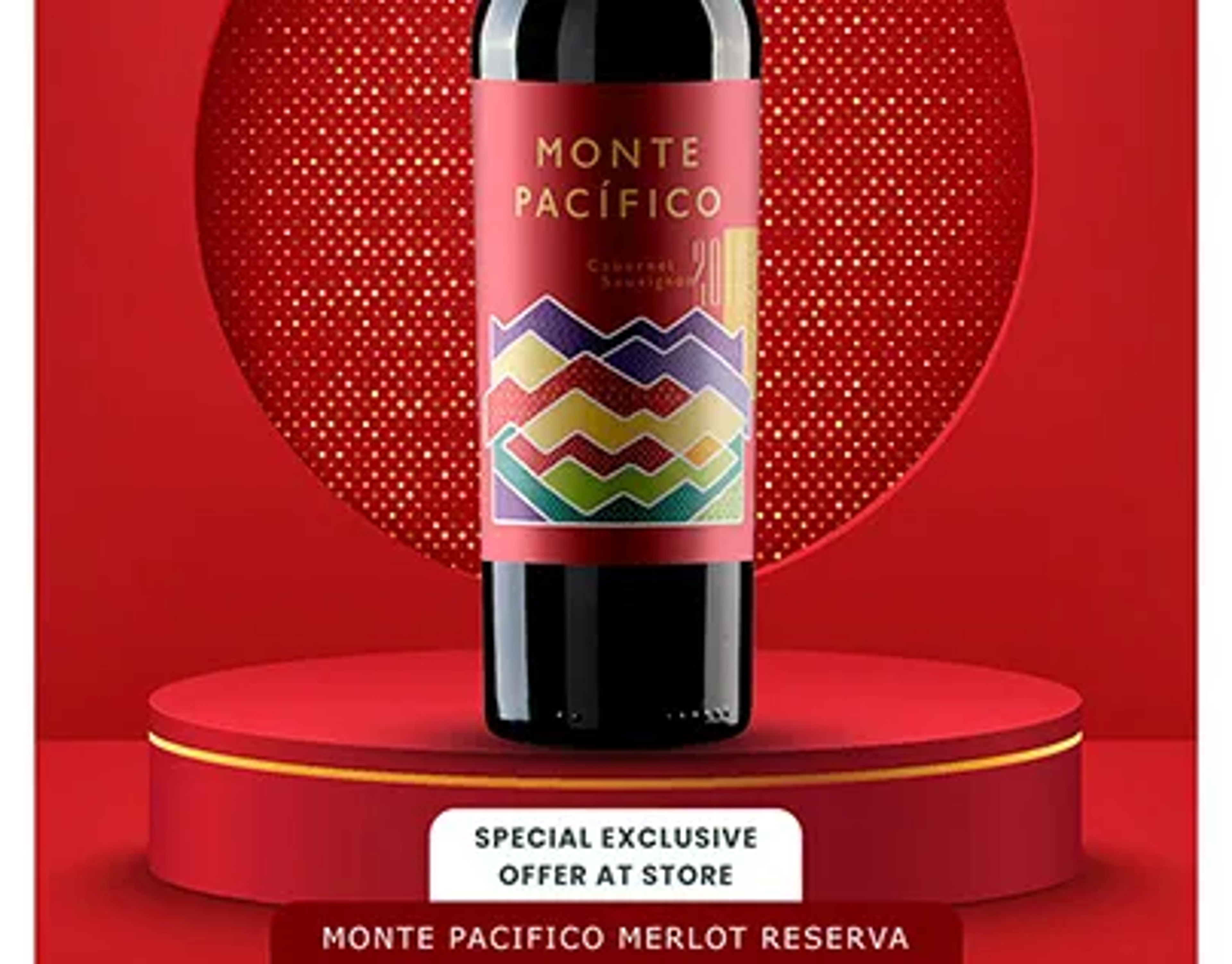 Monte Pacifico Res. Caber. Sauvi. Wine price in Nashik