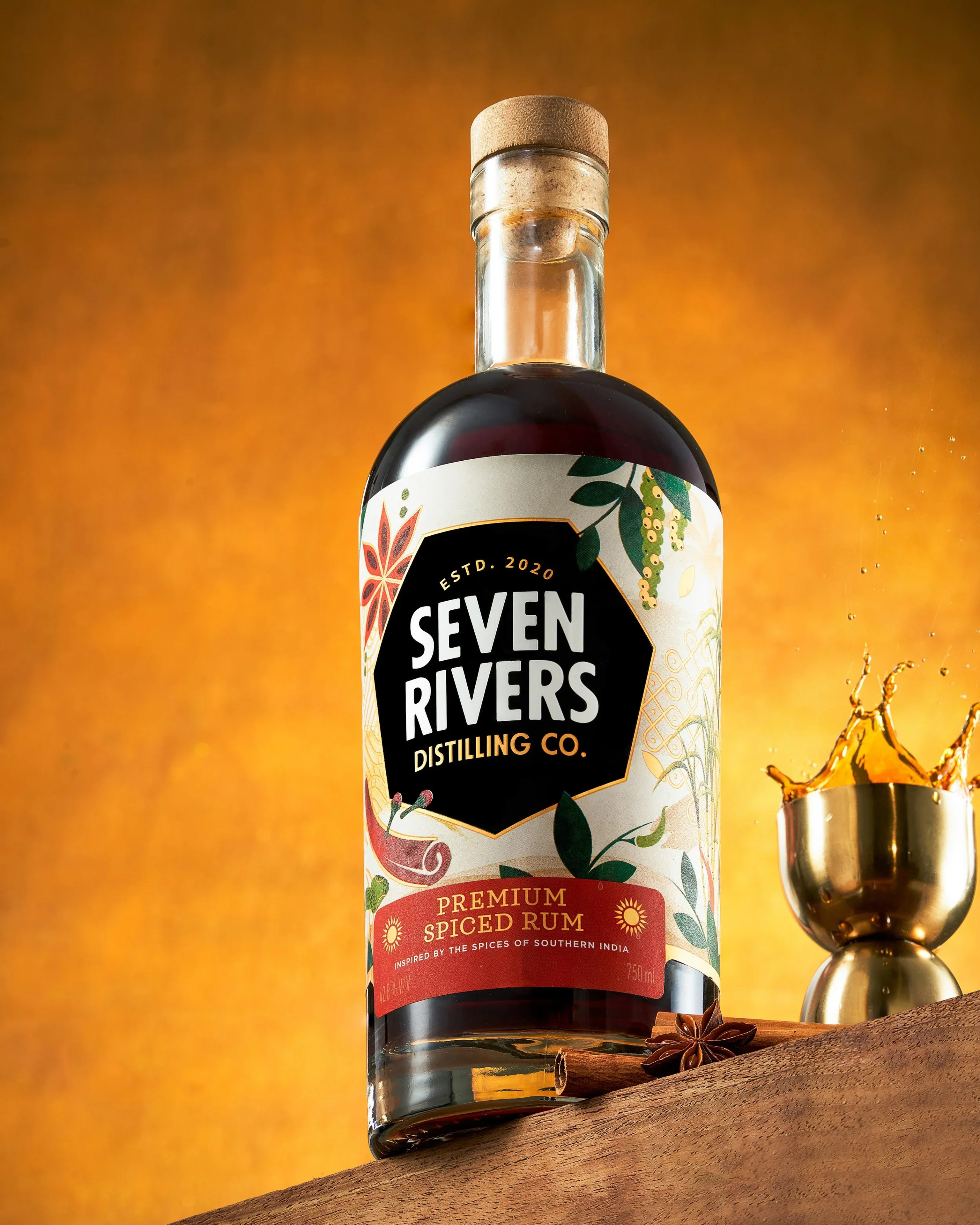 Seven Rivers Premium Spiced Rum price in Udaipur