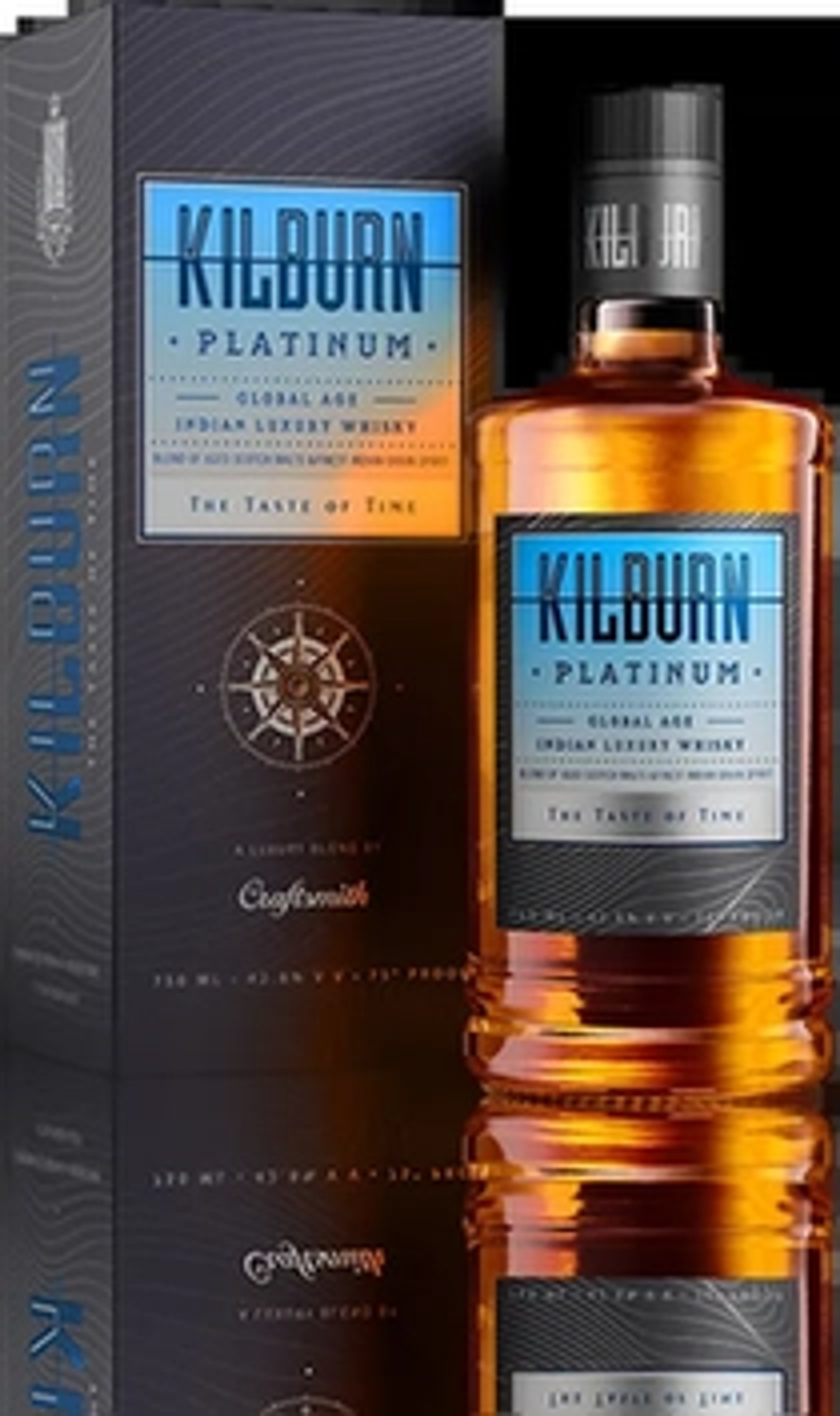 Kilburn Platinum Global Age Indian Luxury Whisky price in Noida