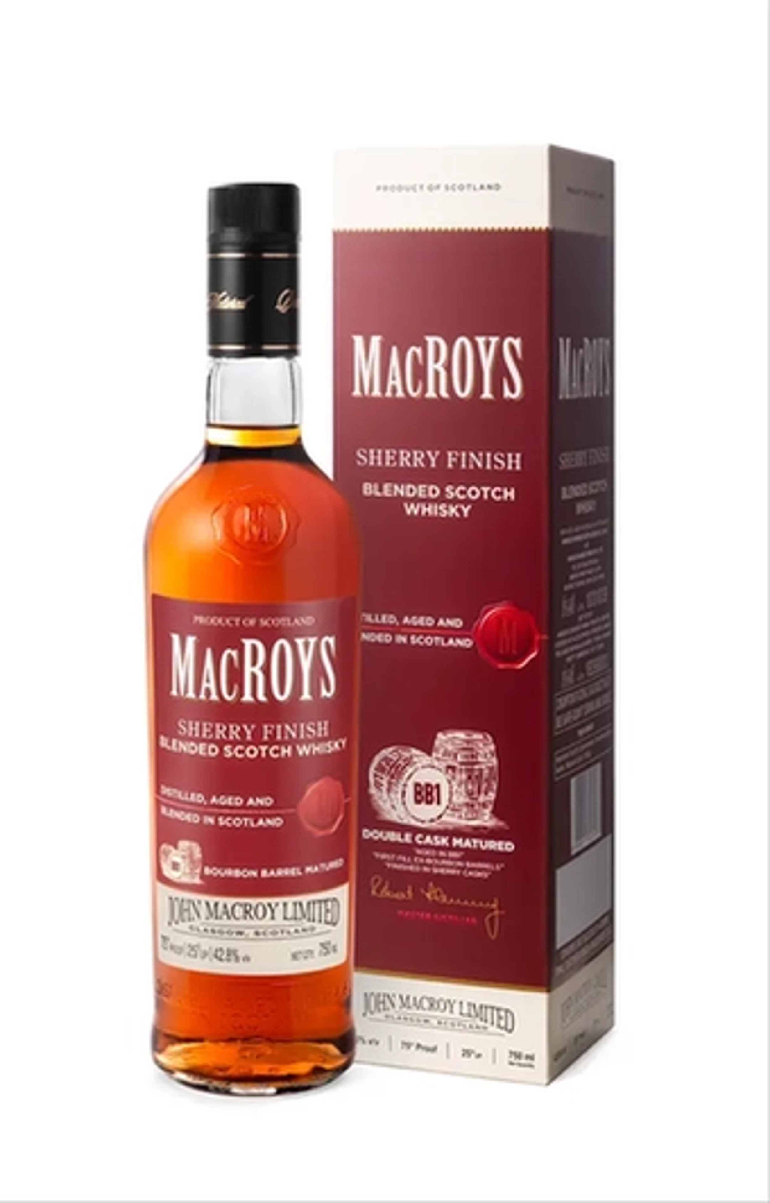 Macroys Sherry Finish Blended Scotch Whisky price in Thane