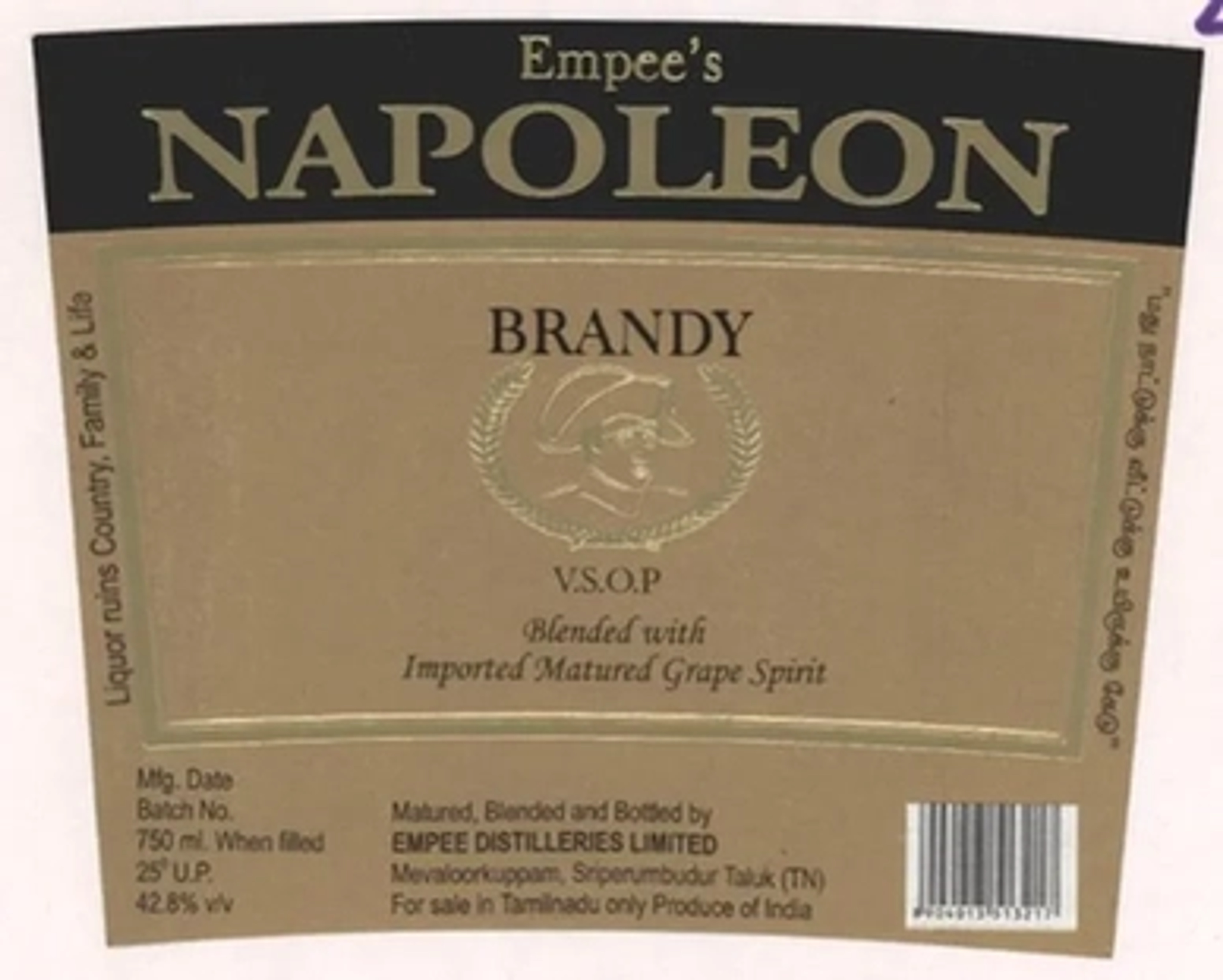 Empees Napoleon Empees Napoleon Finestgrape Brandy price in Thane