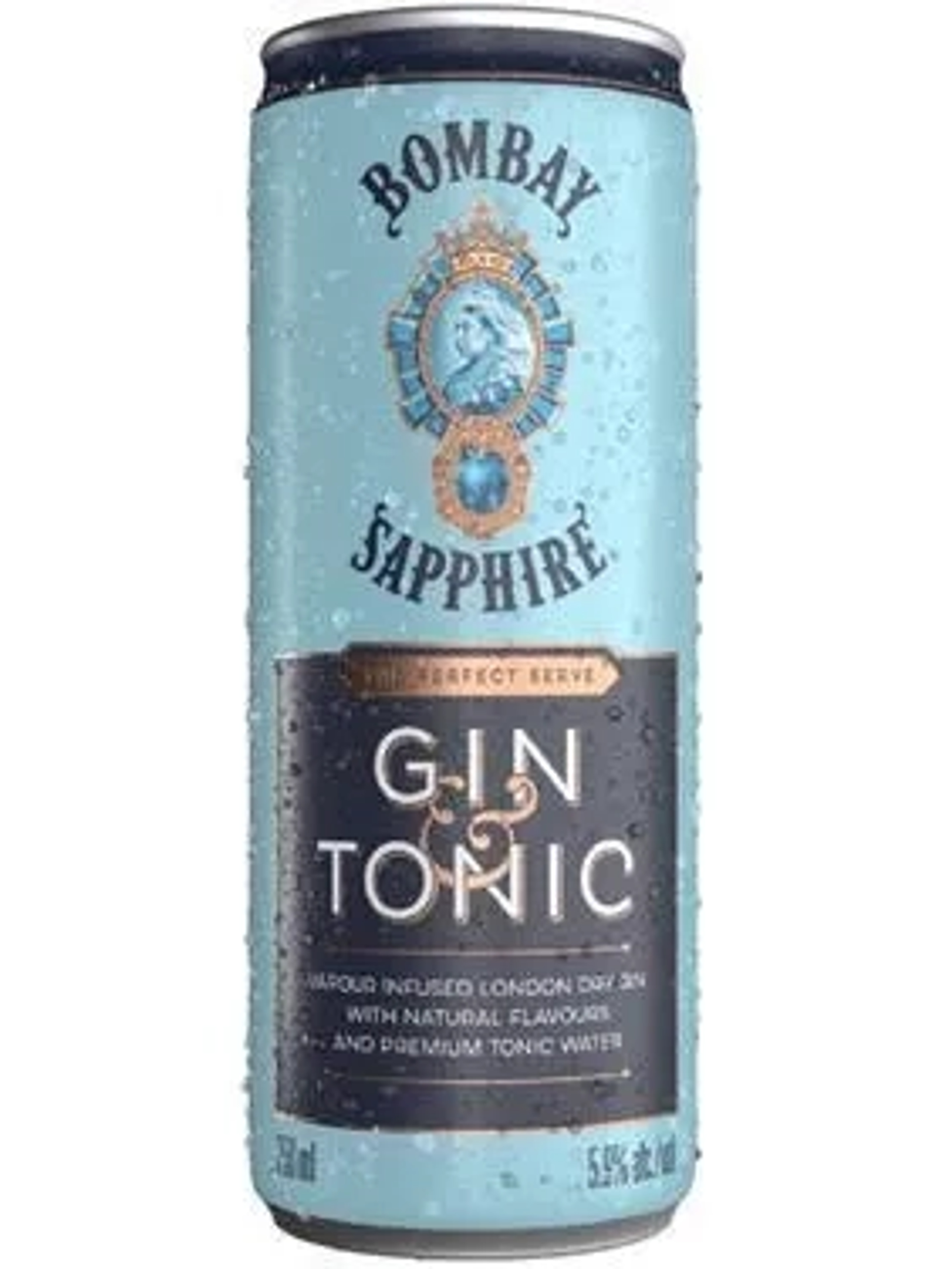 Bombay Sapphire Gin & Tonic 250ml price in Thane