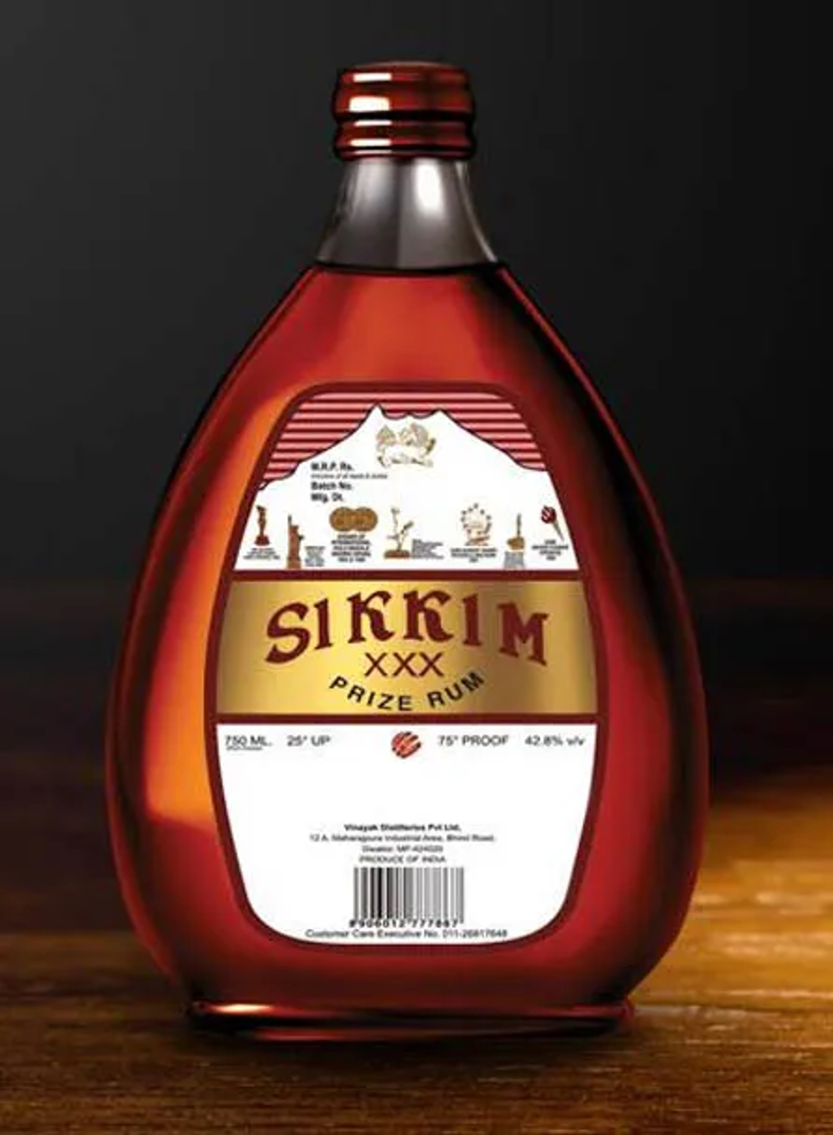 Sikkim Gold Prize Rum price in Faridabad