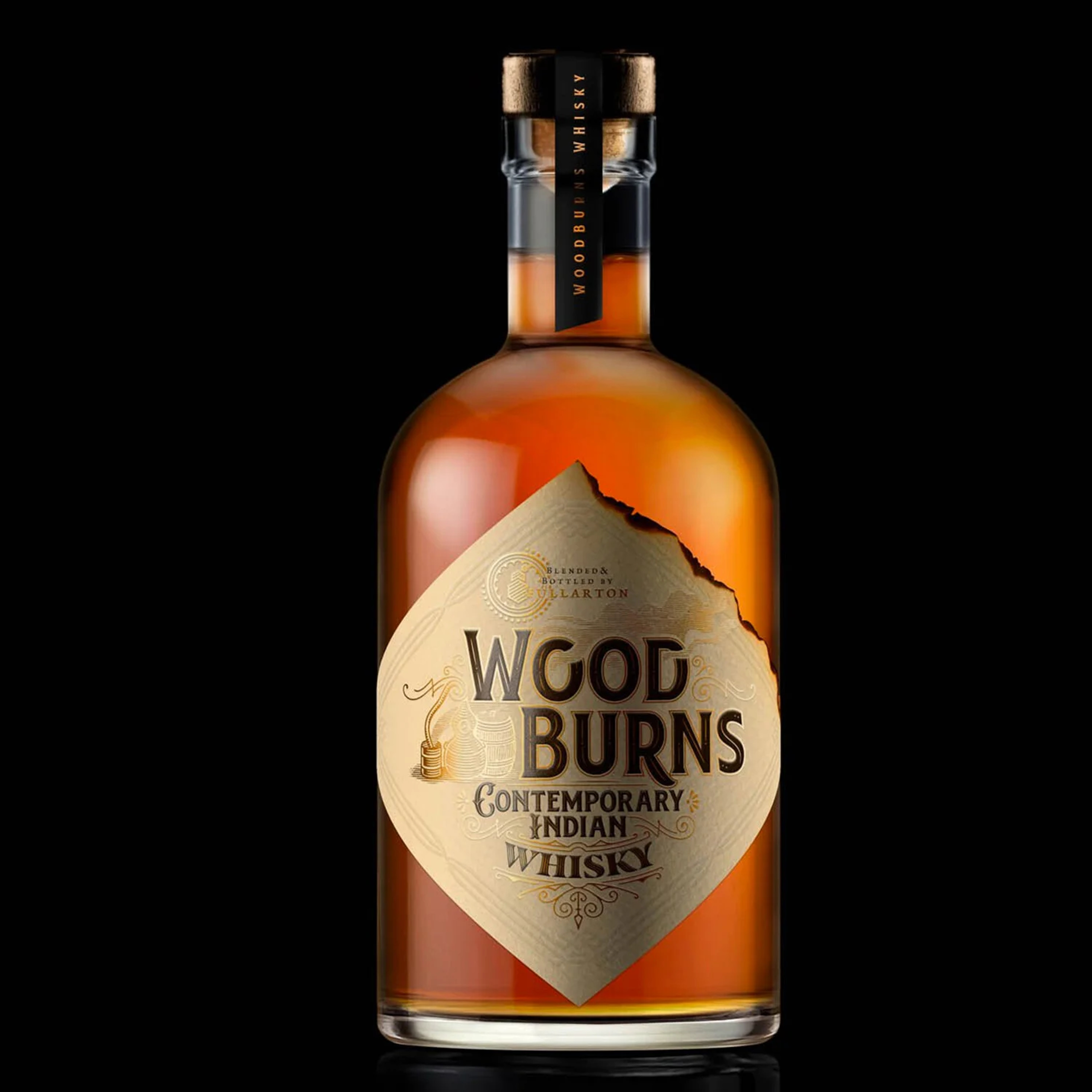 Wood Burns Contemporary Indian Whisky price in Agra