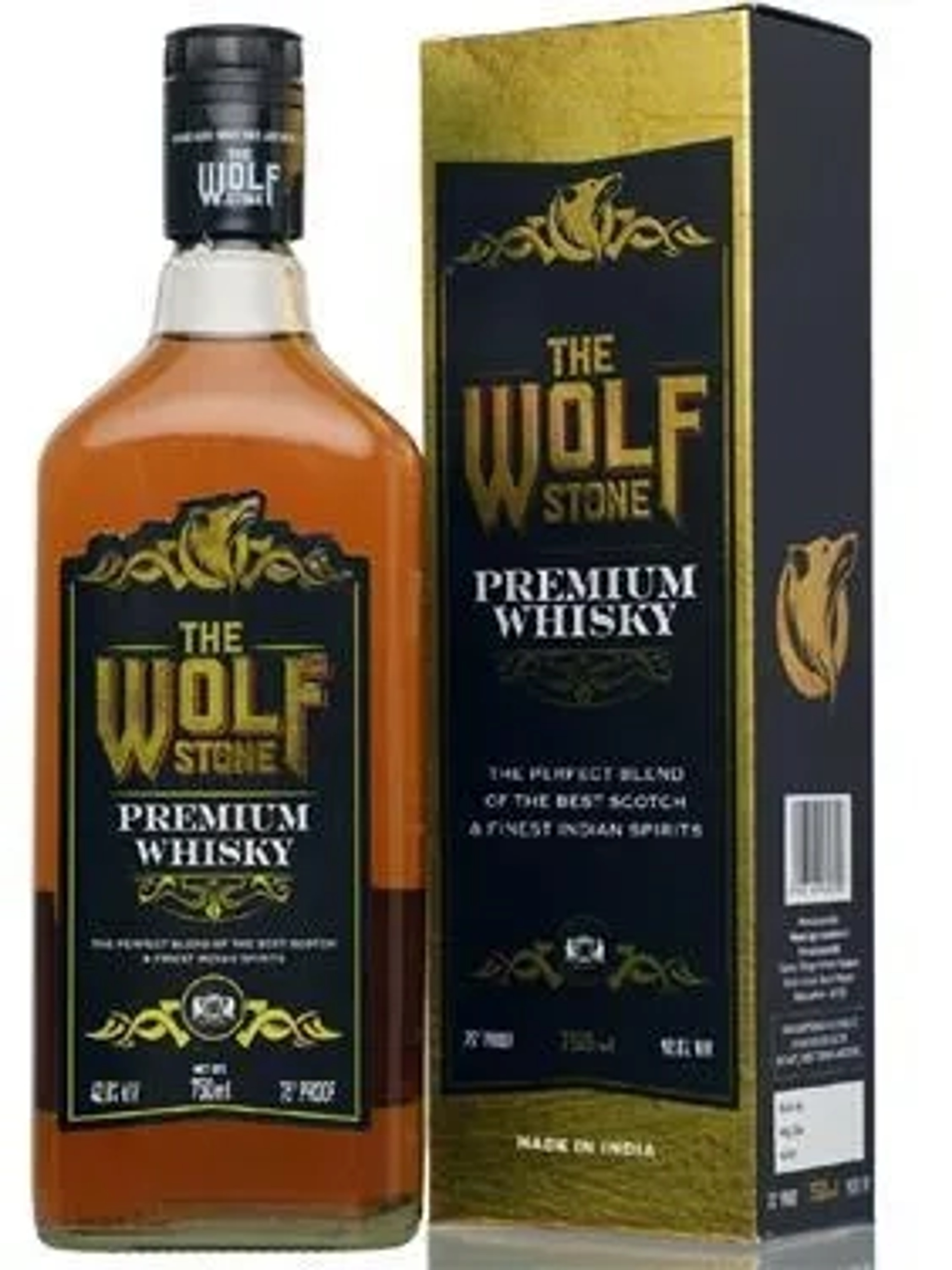 The Wolf Stone Premium Whisky 180ml price in Jaipur