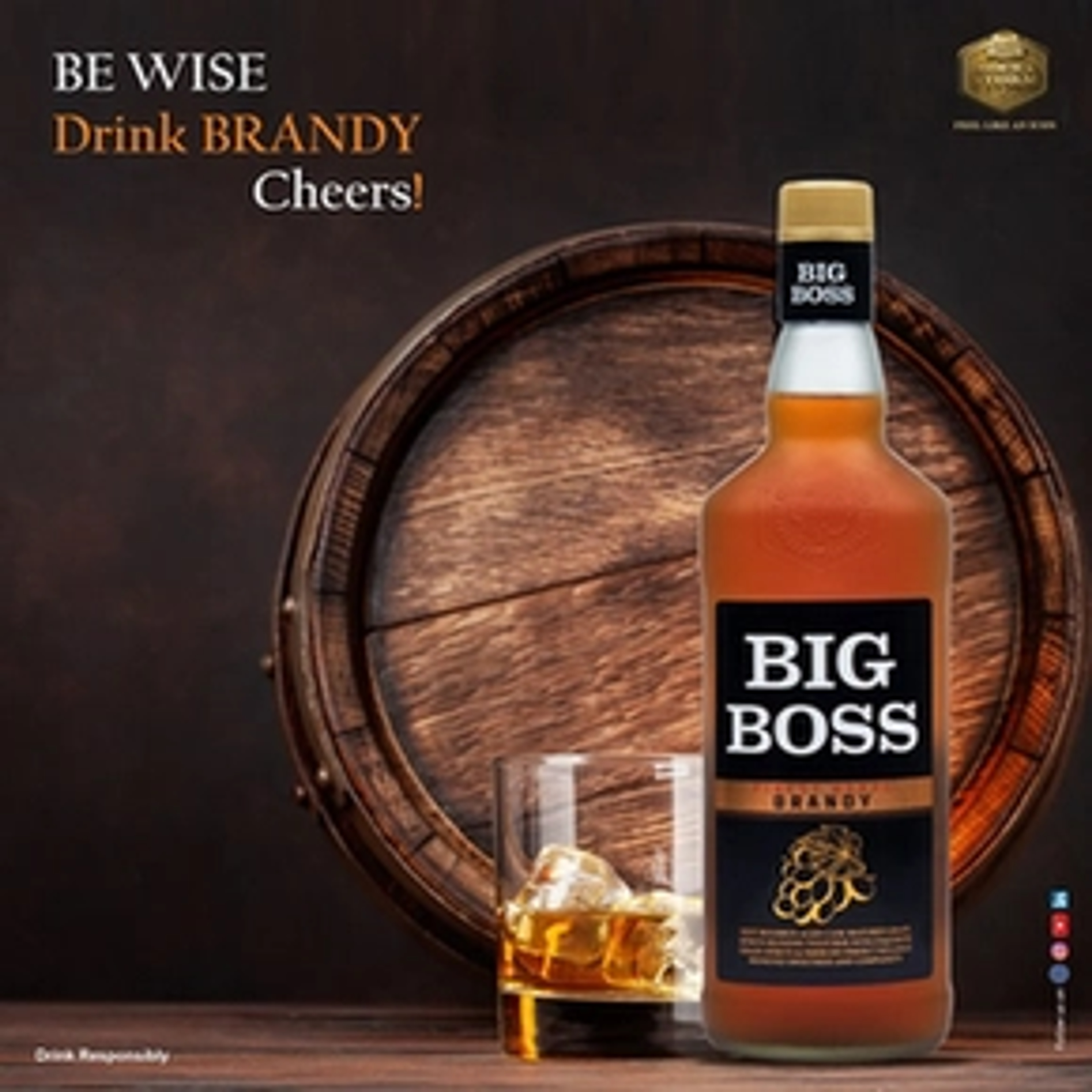 Big Boss Big Boss Finest Grape Brandy price in Pune