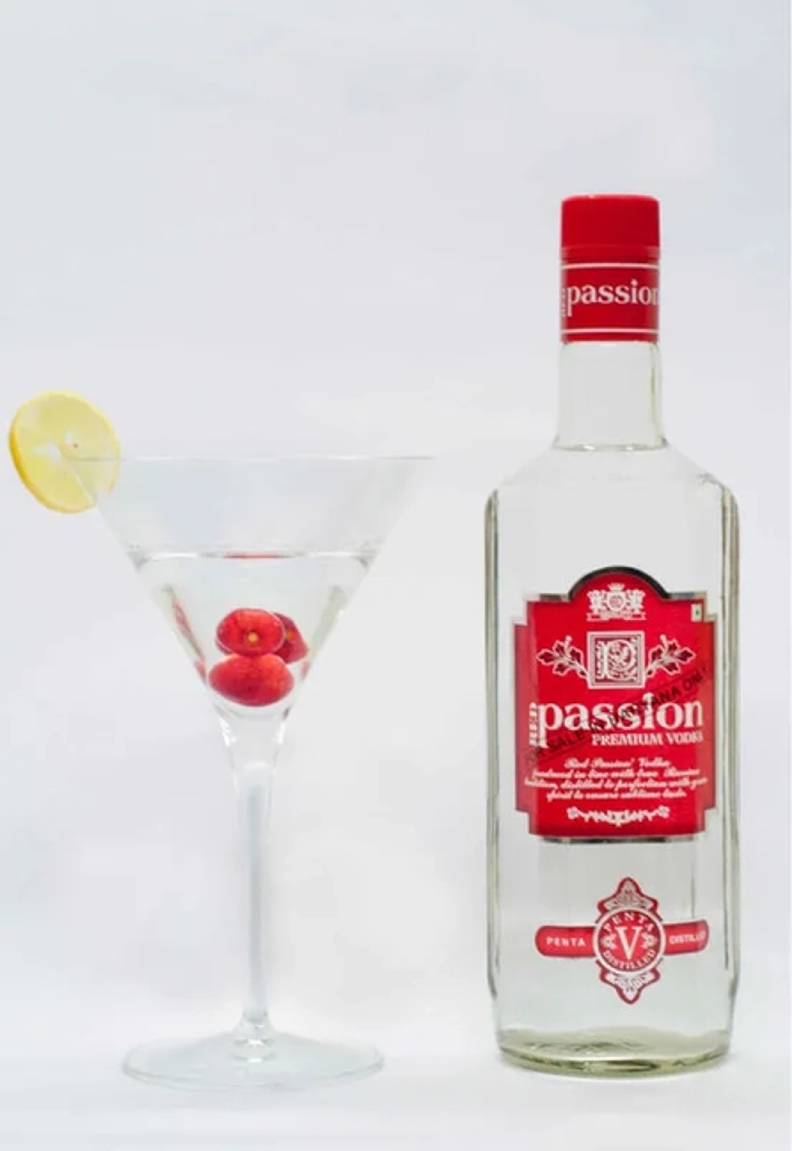 Red Passion Vodka price in Bhopal