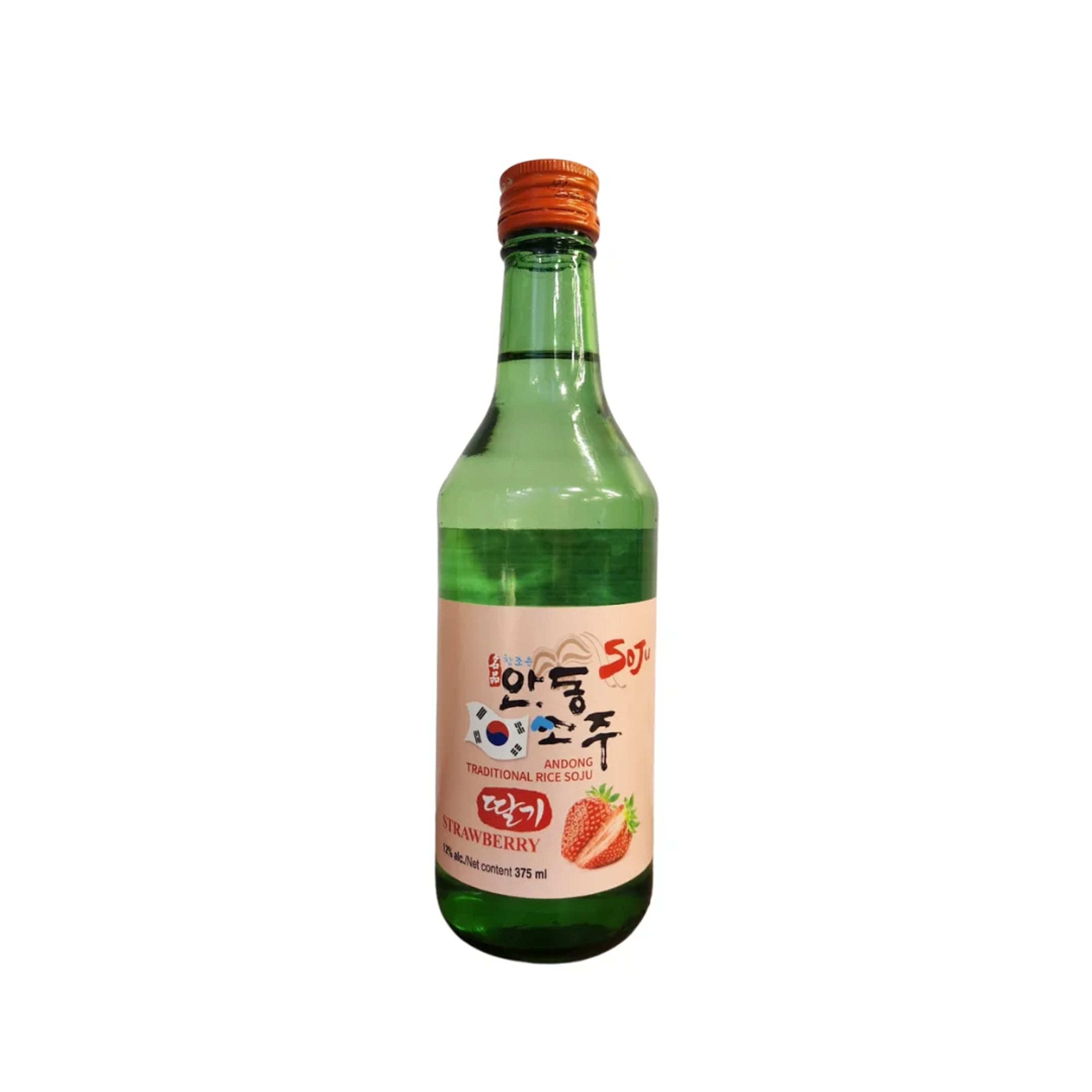Andong Strawberry Soju 375ml price in Jaipur
