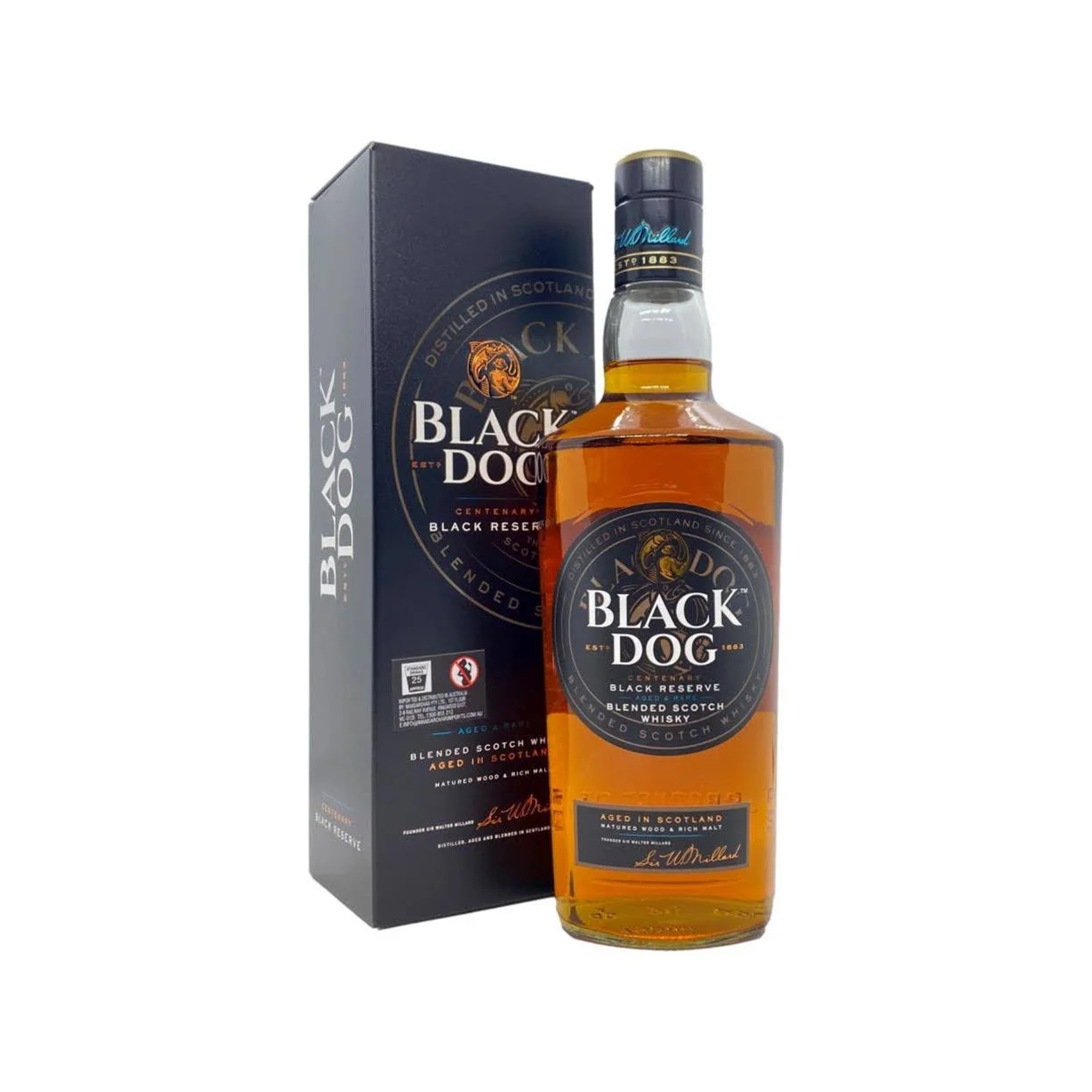 Centenary Black Reserve Aged & Rare Blended Scotch Whisky price in Noida