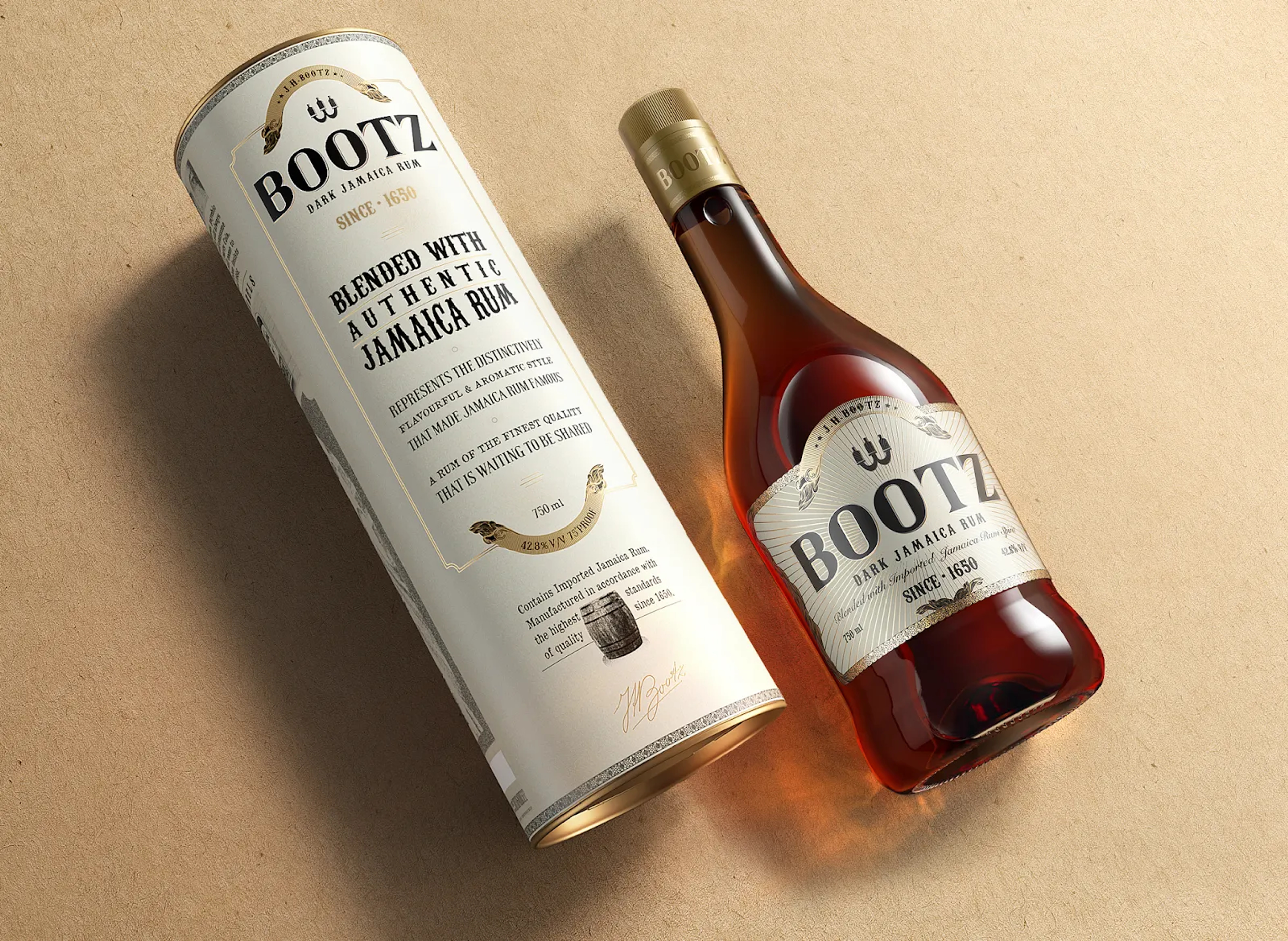 Bootz Dark Jamaica Rum 750ml price in Agra