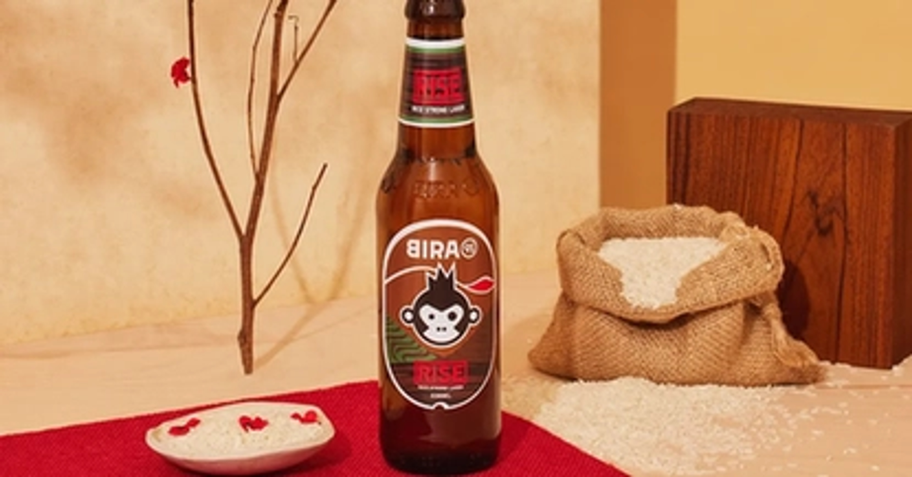 Bira 91 Rise Rice Strong Lager Beer price in Noida