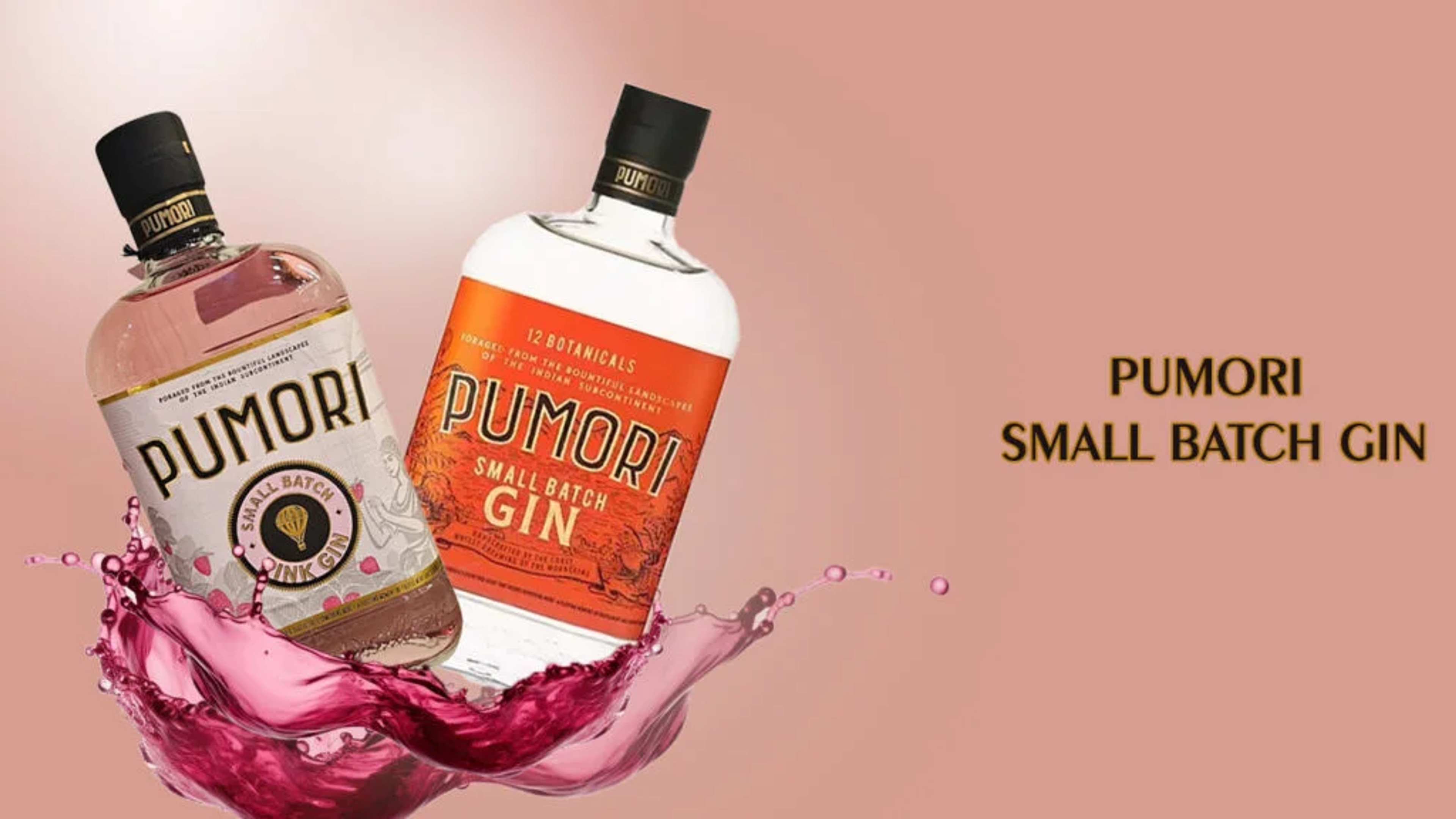Pumori Small Batch Pink Gin price in Gwalior