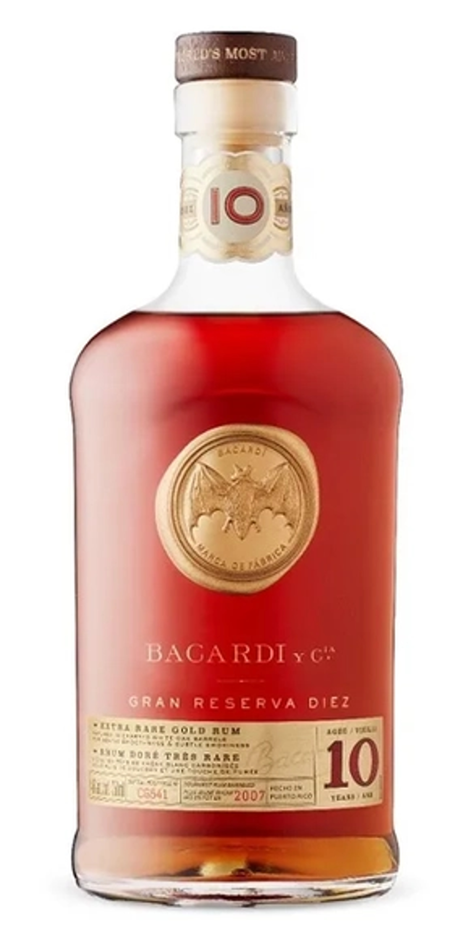 Bacardi Grand Reserva Diez 10 Year Rum price in Thane