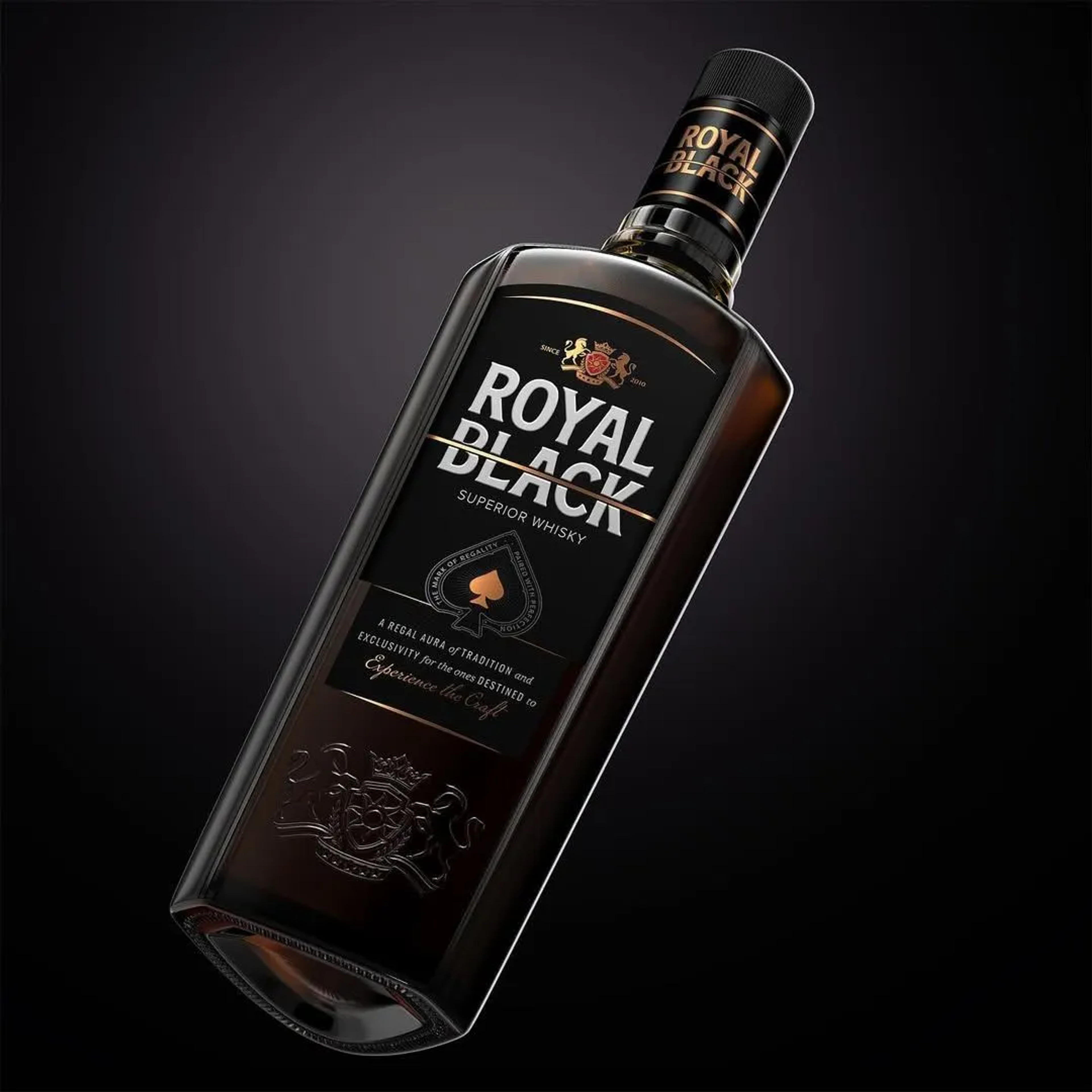 Royal Black Reserve Whisky 750ml price in Nashik