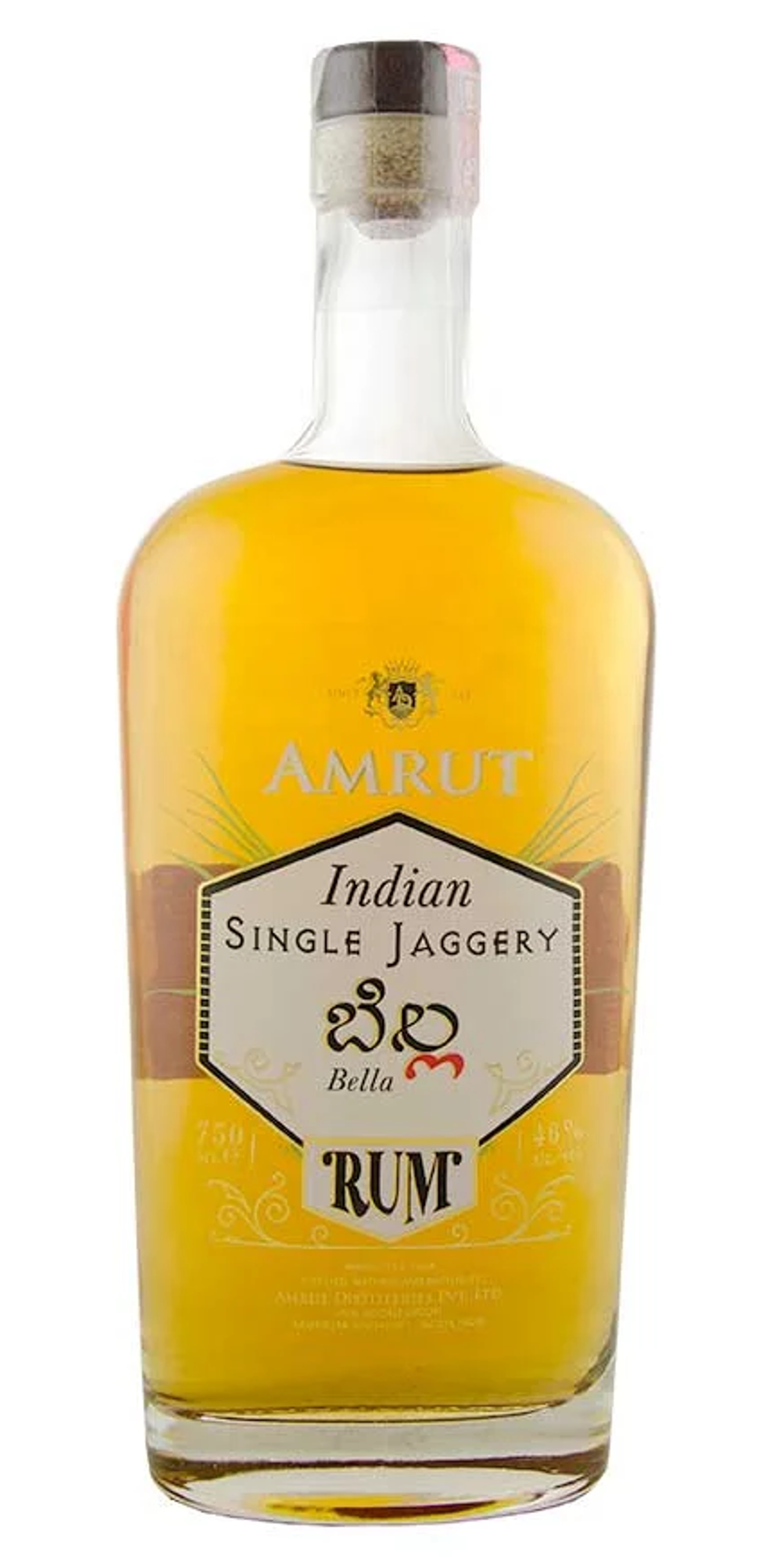 Amrut Indian Single Jaggery Bella Rum 750ml price in Noida