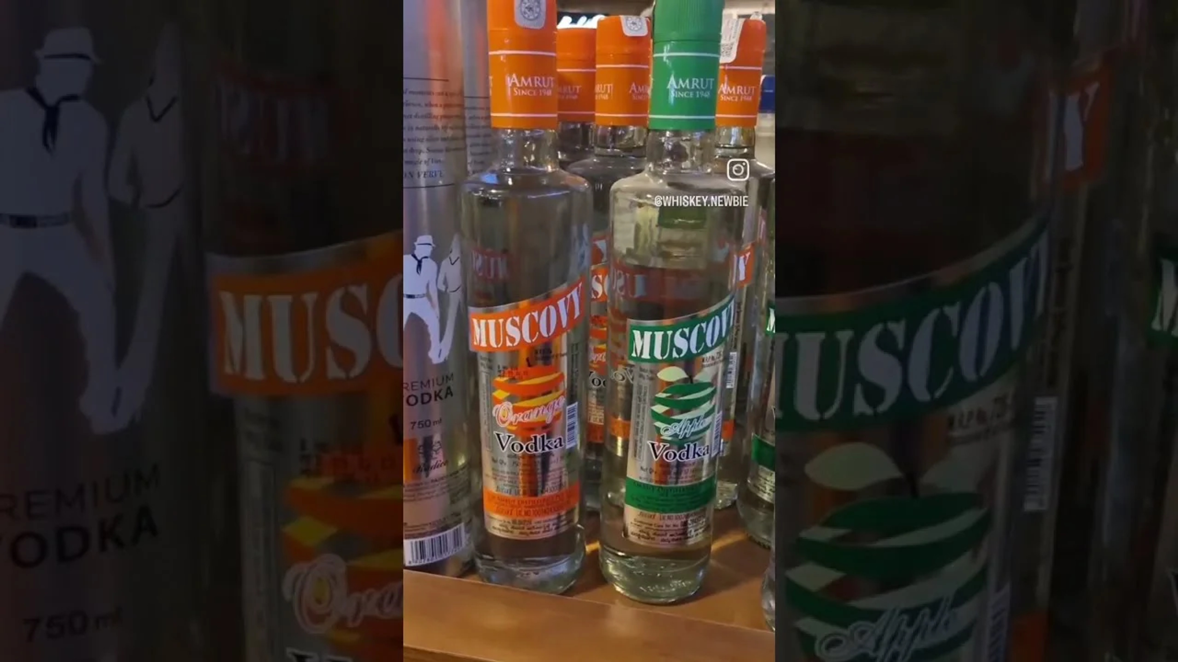 Muscovy Triple Distilled Grain Vodka 180ml price in Kota