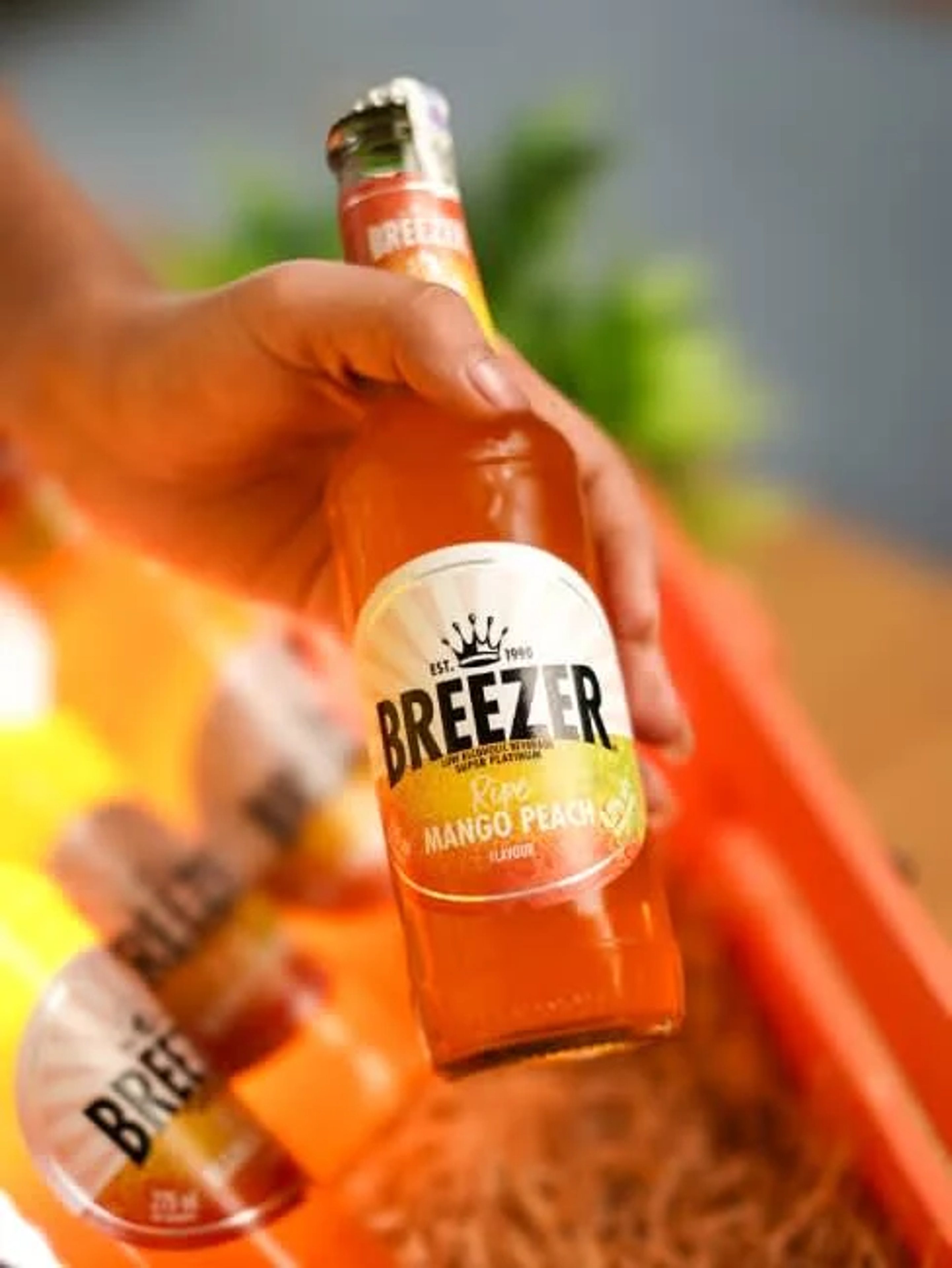 Breezer Mango Peach 330ml price in Hyderabad