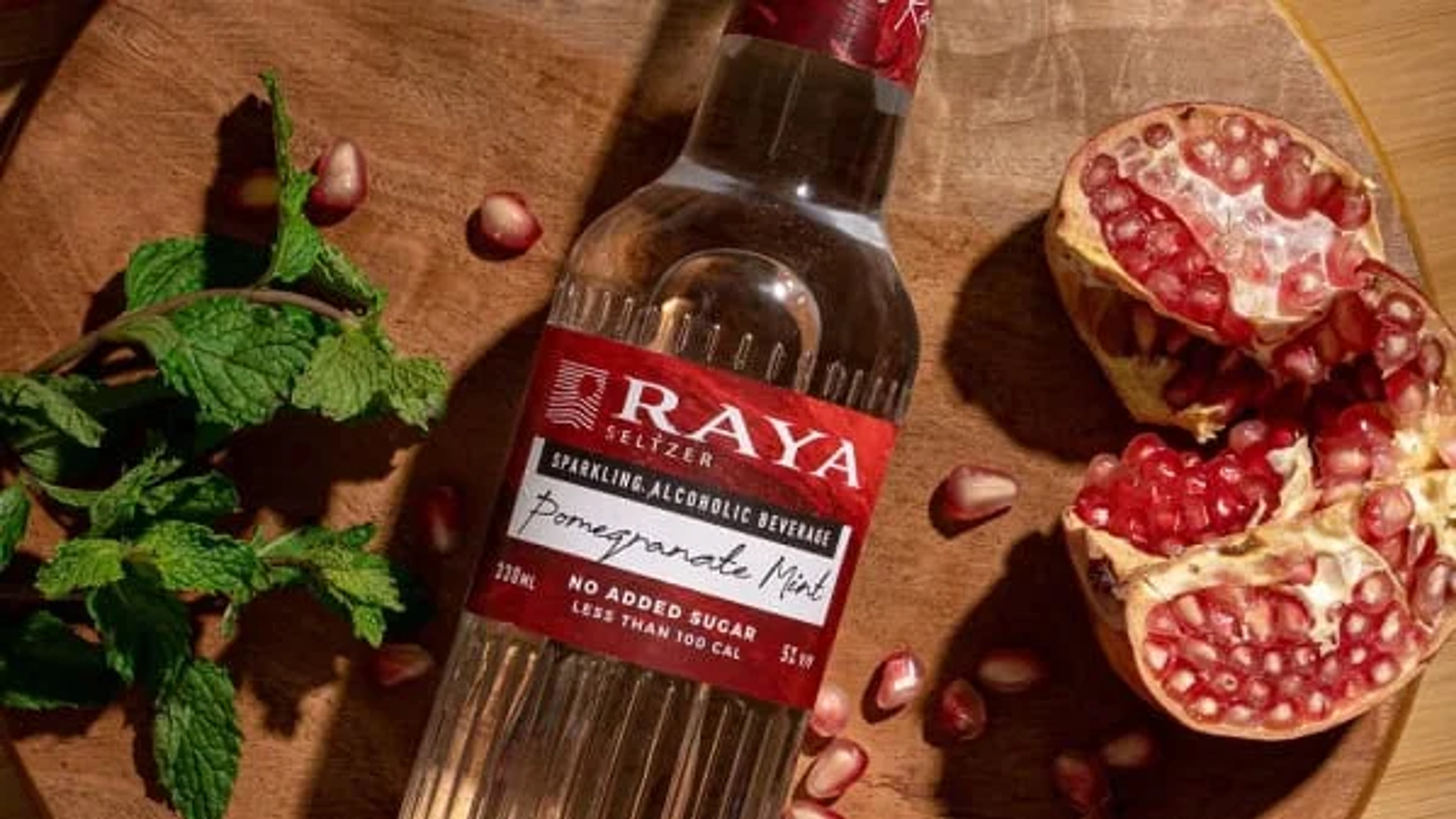 Raya Seltzer Pomegranate Mint 330ml price in Mumbai