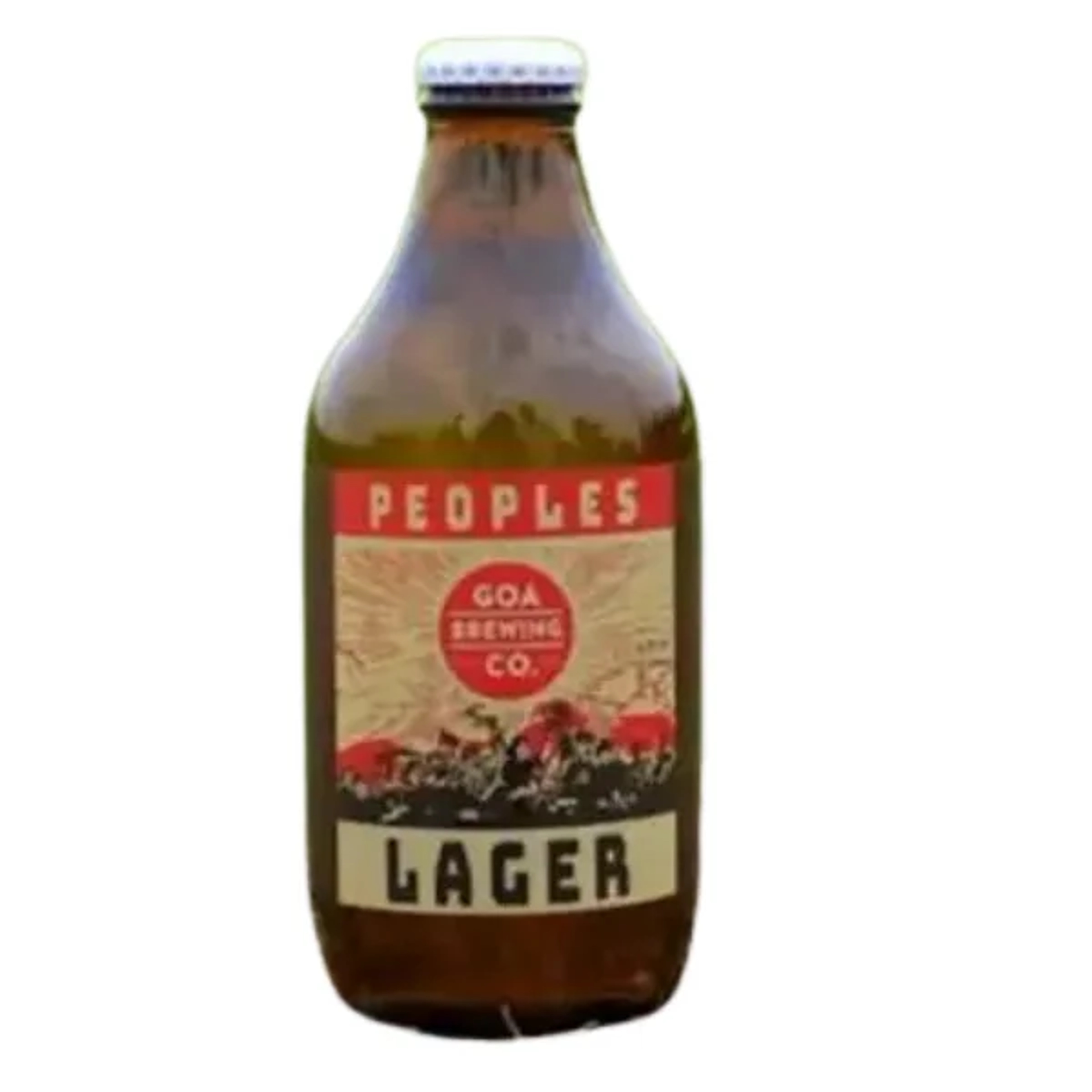 Goa Brewing Peoples Lager Beer 650ml price in Agra