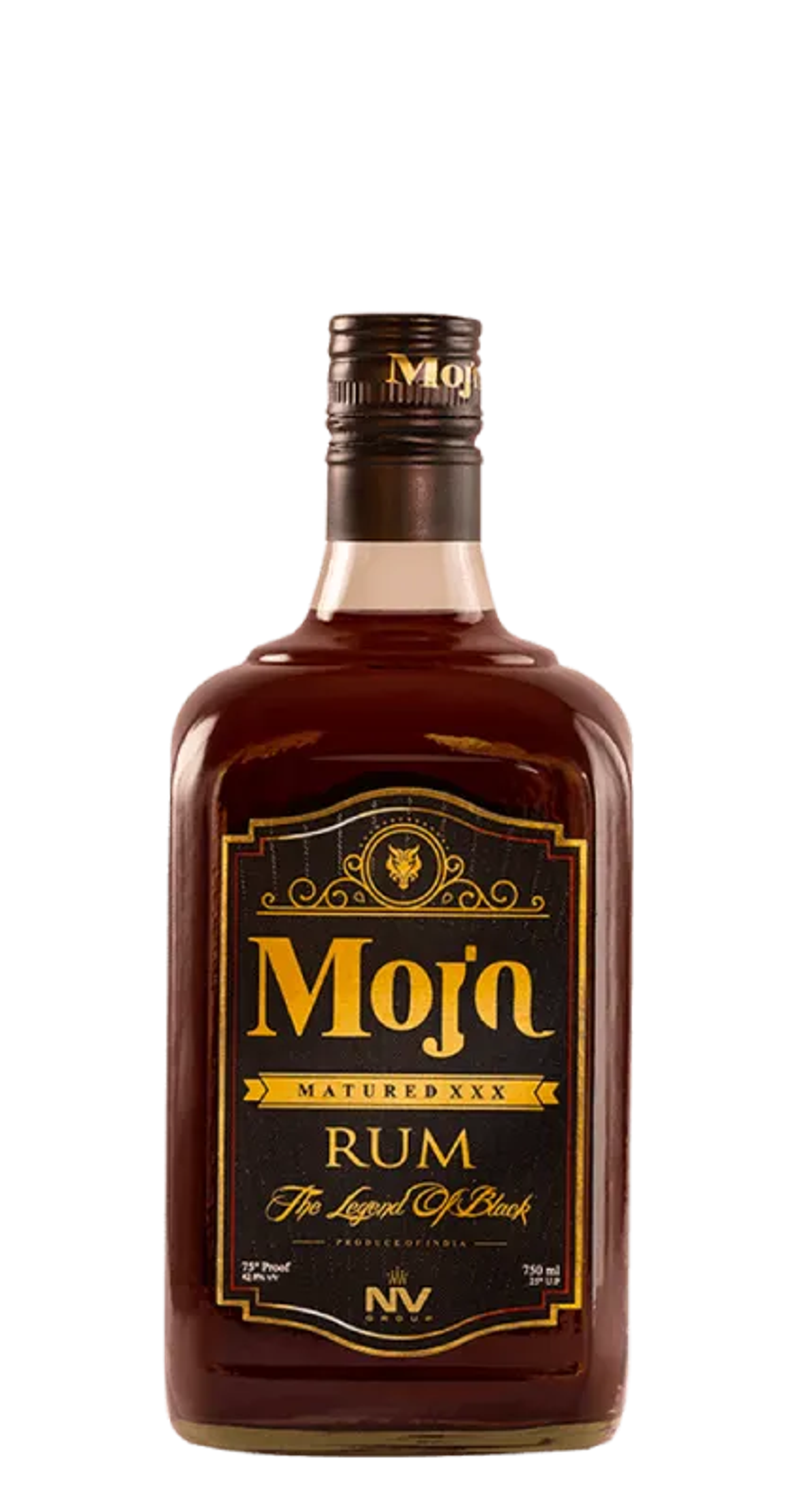 Moja Deluxe Rum The Legend Of Black price in Thane